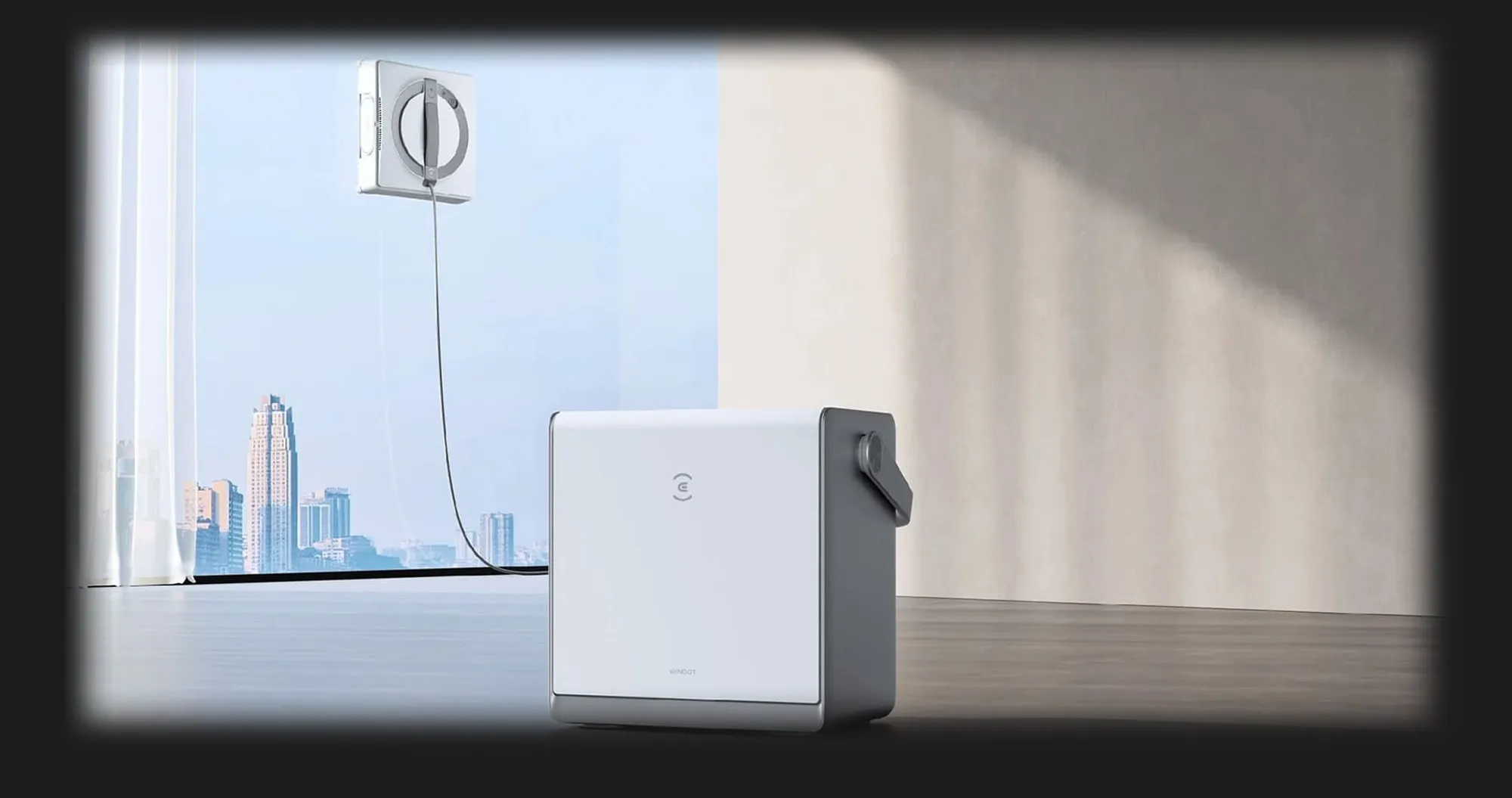 Робот-пылесос для мытья окон Ecovacs Winbot W2 Omni (White) (UA)