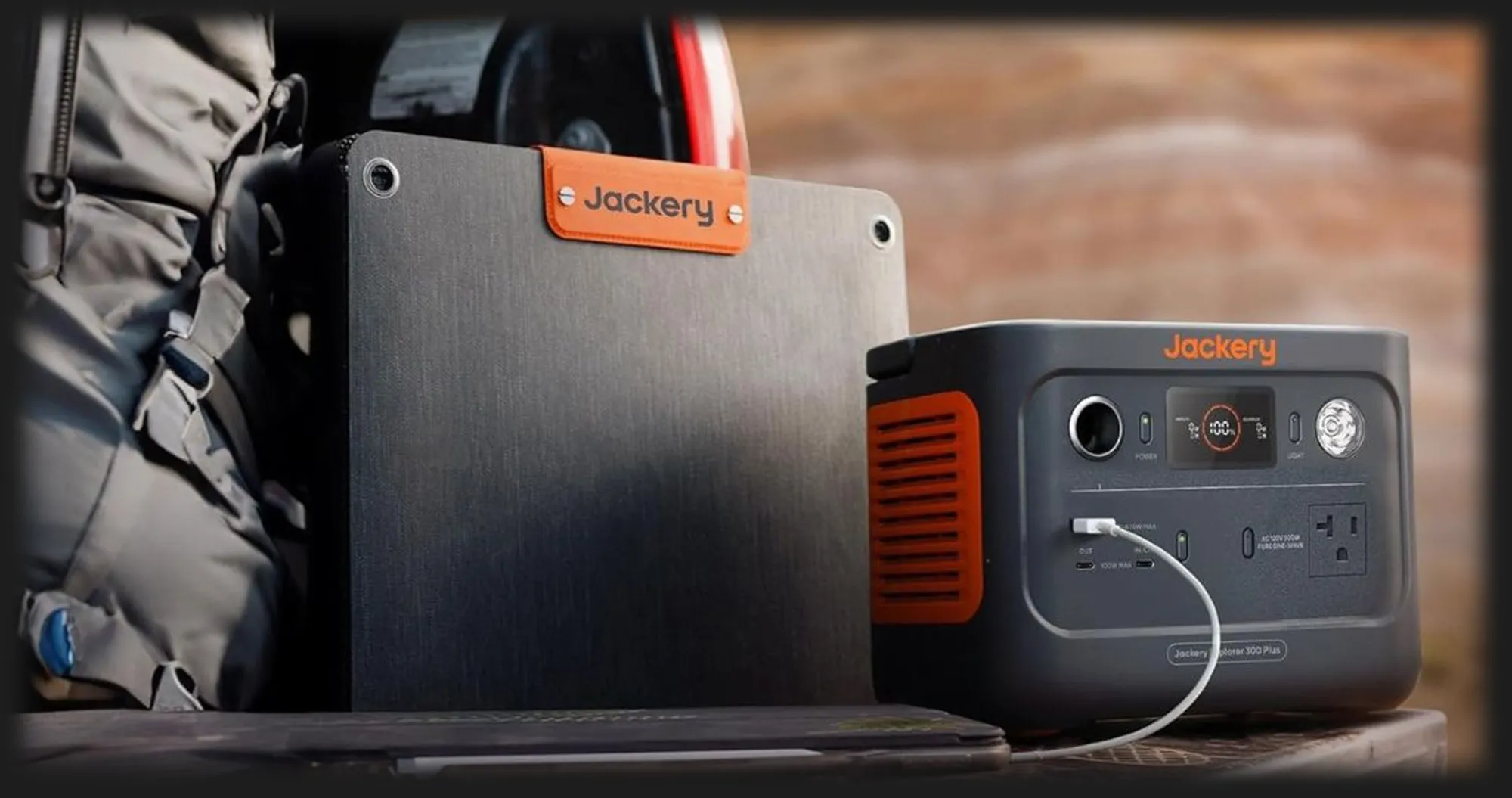 Зарядна станція Jackery Explorer 300 Plus + Solar Panel 40W (UA)