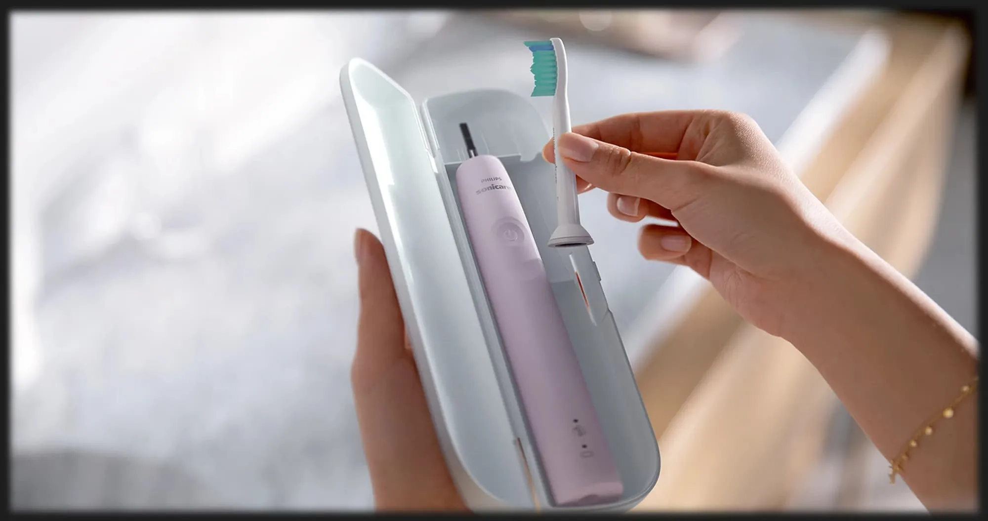 Зубна електрощітка Philips Sonicare 3100 series (Pink)
