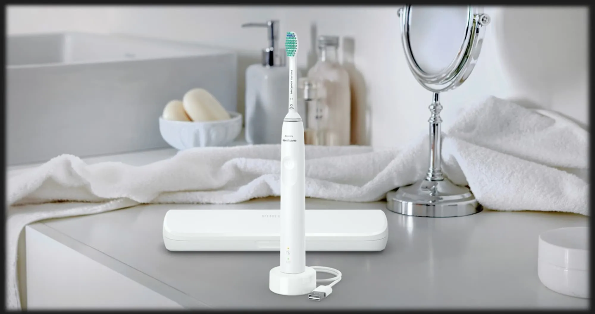 Зубна електрощітка Philips Sonicare 3100 series (Pink)