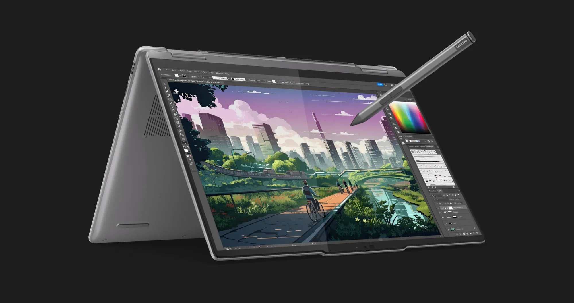 Ноутбук Lenovo Yoga 7 2-in-1 14AHP9 14&quot; (AMD Ryzen 7/16GB/512GB (SSD)/AMD Radeon 780M) (83DK002TPB ) (Standard)