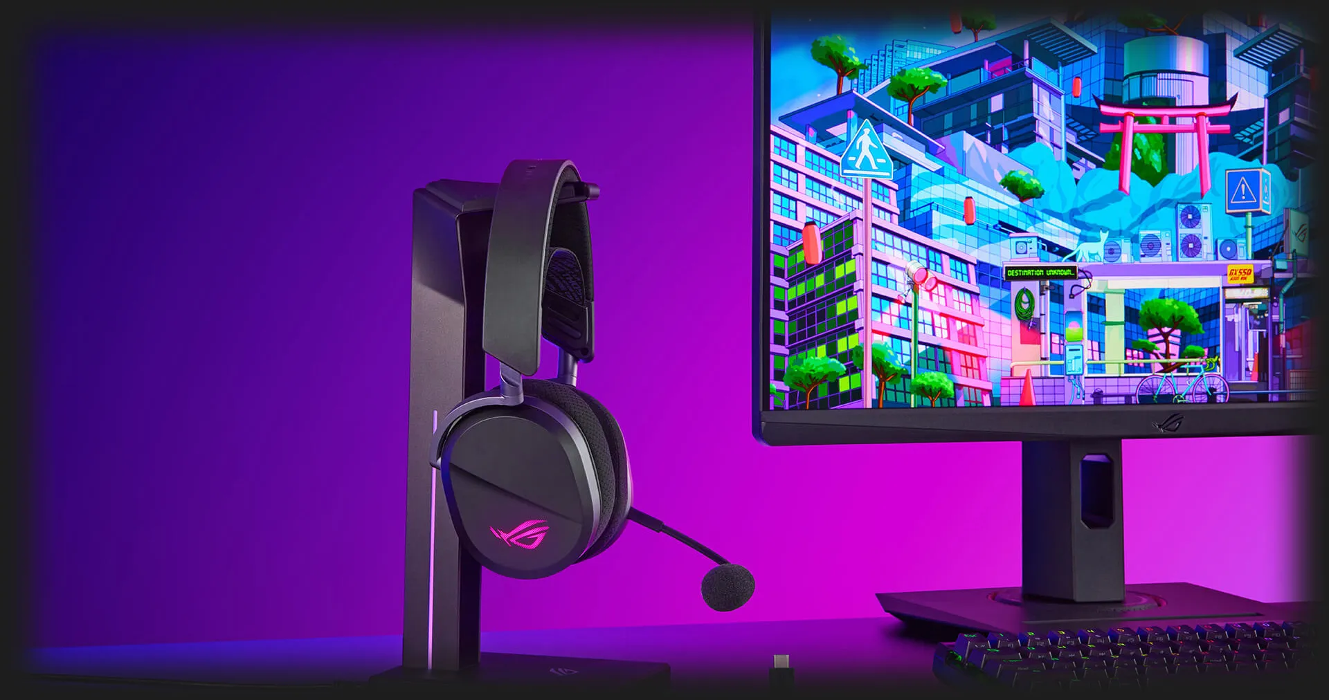 Игровая гарнитура ASUS ROG Pelta (Black) (UA)