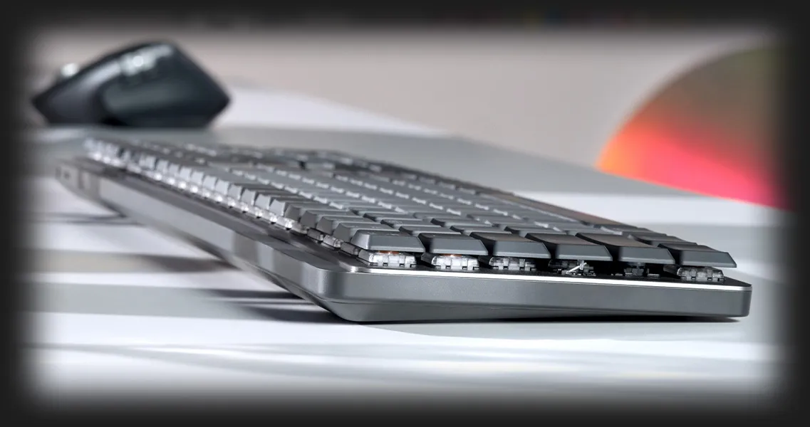 Клавіатура бездротова Logitech MX Mechanical Mini Minimalist (Graphite) (UA)