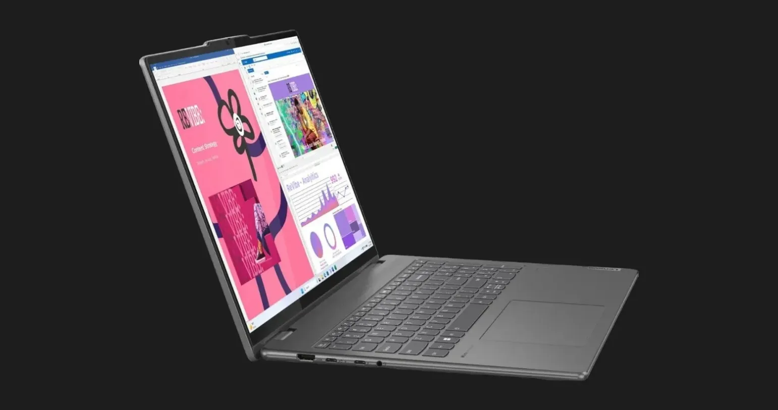 Ноутбук Lenovo Yoga 7 2-in-1 16AHP9 (AMD Ryzen 5/ 8GB/ 512GB (SSD)/ AMD Radeon) (83DM0004US) (Global)