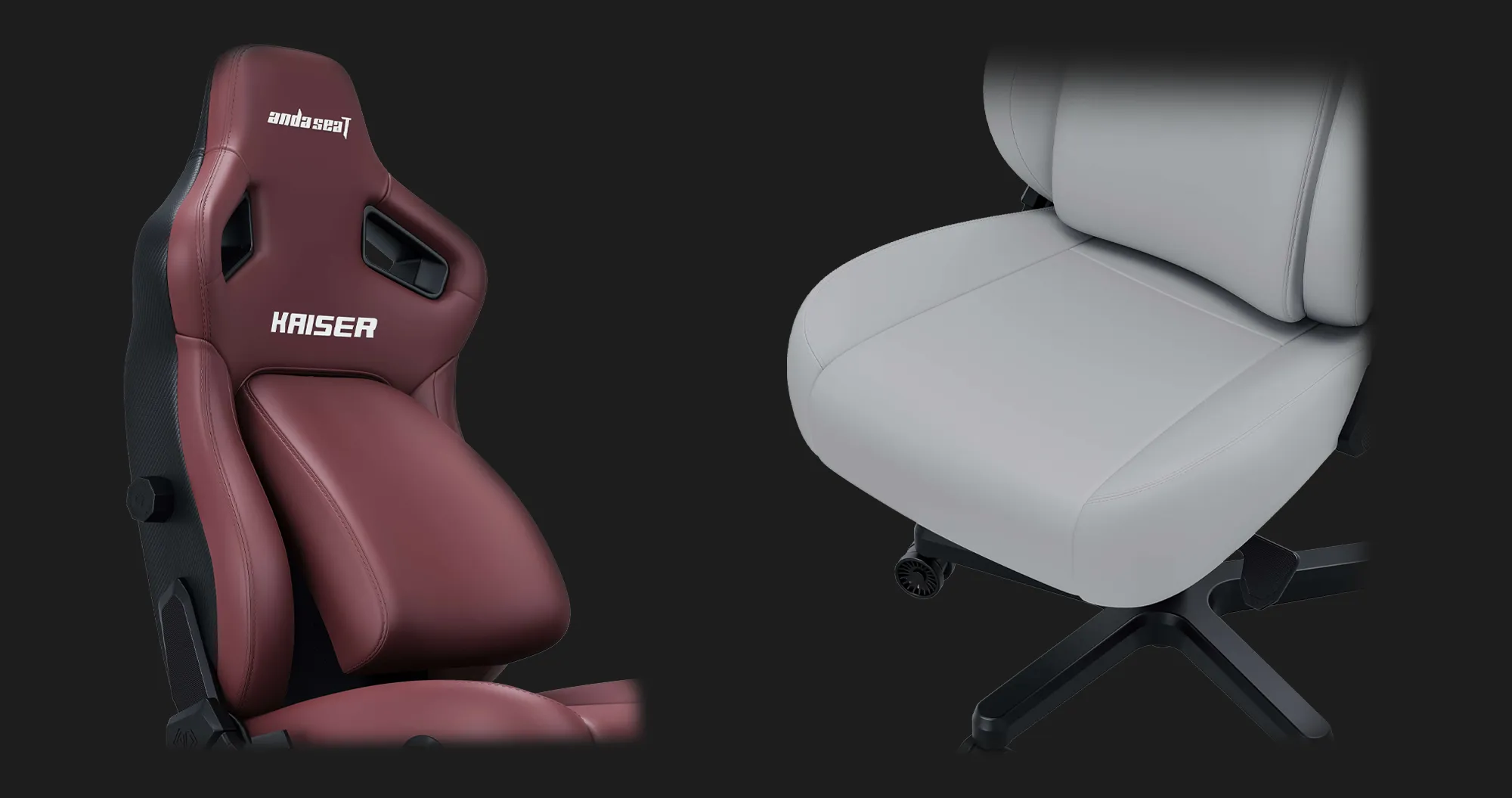 Крісло ігрове Anda Seat Kaiser 4 Size XL Premium PVC (Purple) (UA)