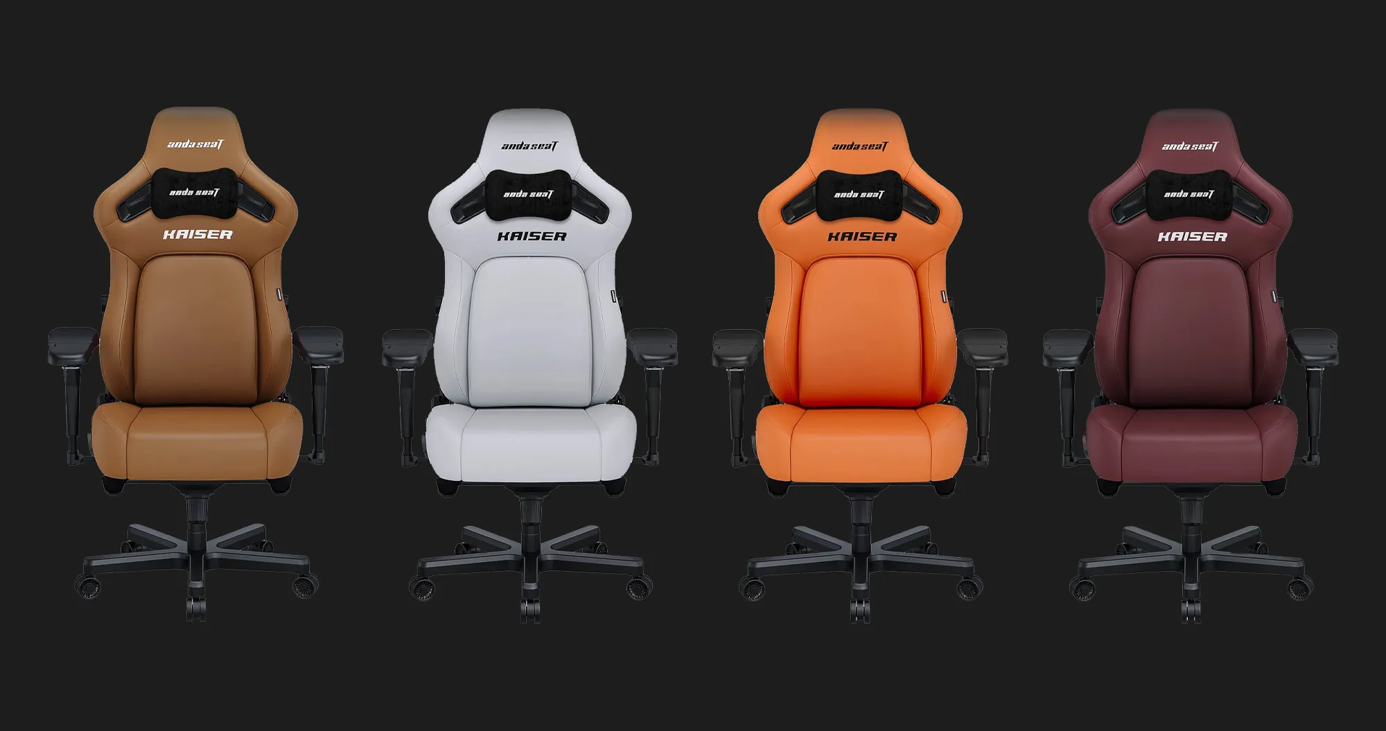 Крісло ігрове Anda Seat Kaiser 4 Size XL Premium PVC (Purple) (UA)