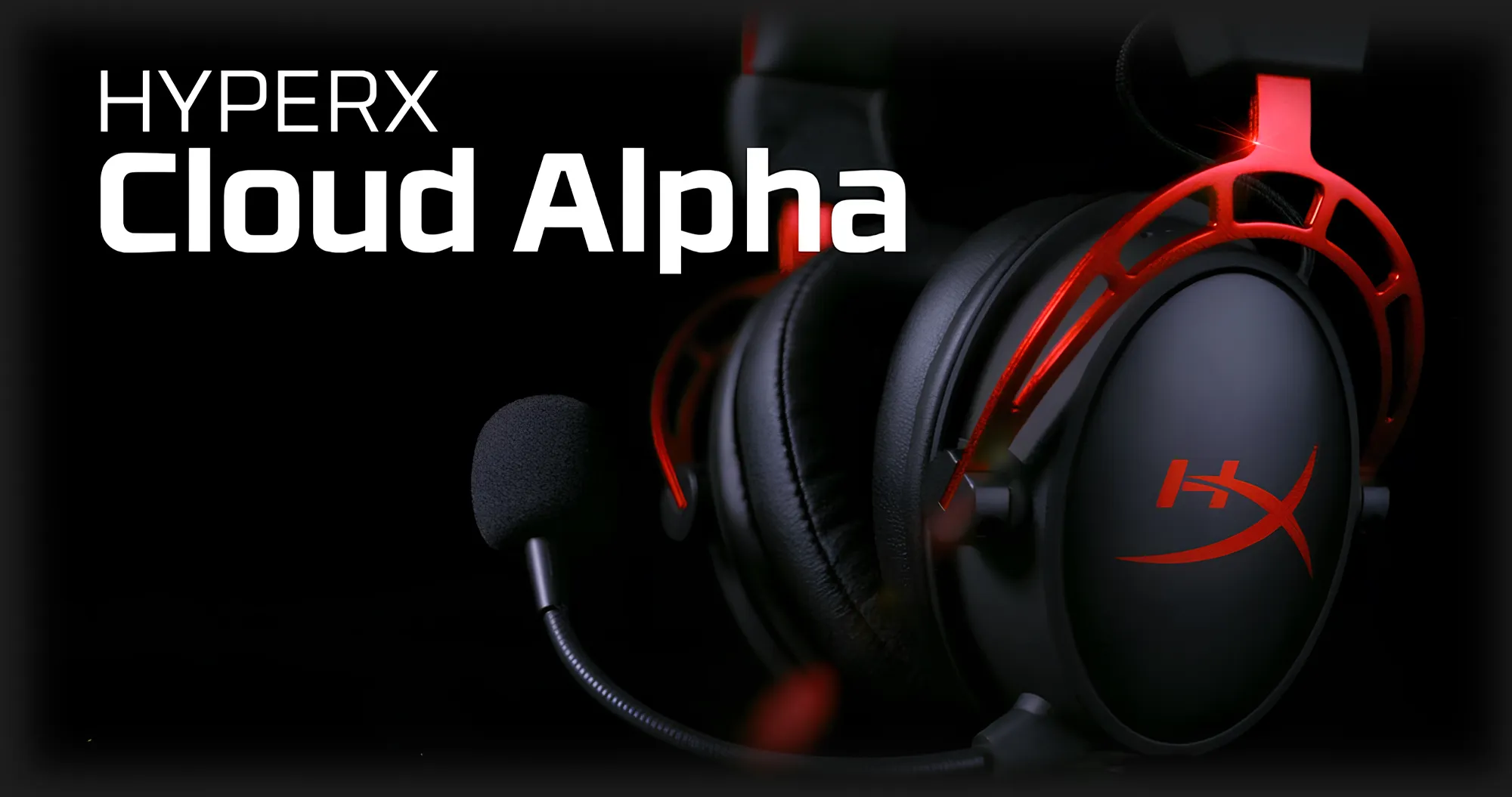 Игровая гарнитура HyperX Cloud Alpha WL/USB-A (Black/Red) (UA)