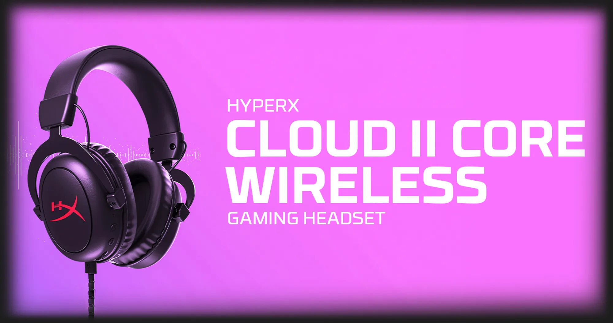 Ігрова гарнітура HyperX Cloud II Core WL/USB (Black) (UA)