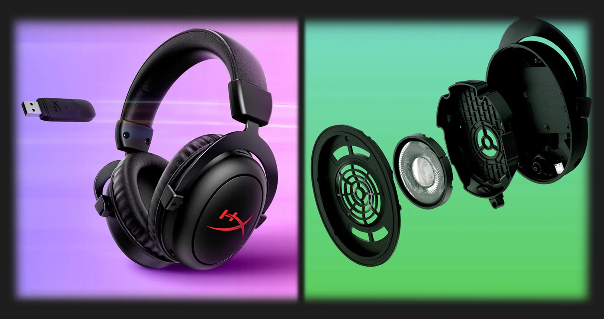 Ігрова гарнітура HyperX Cloud II Core WL/USB (Black) (UA)