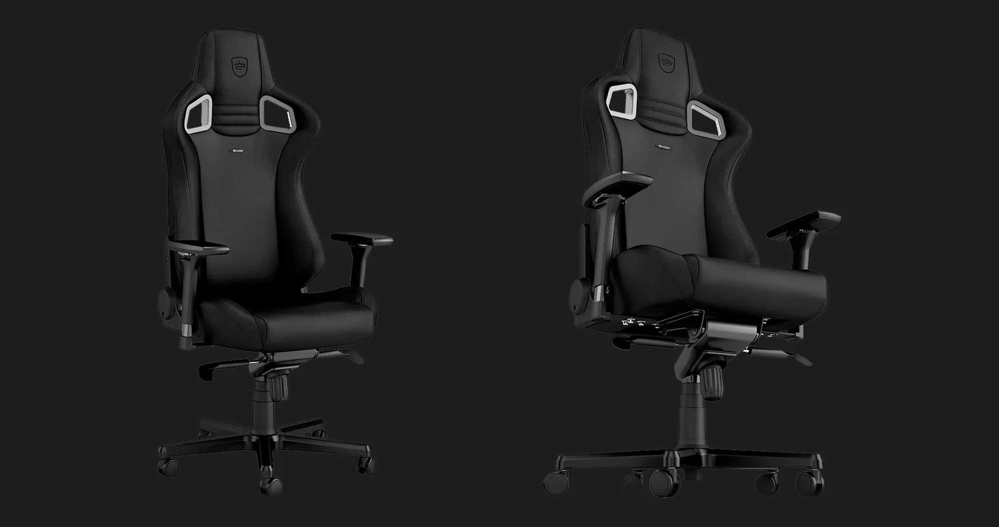 Крісло для геймерів Noblechairs EPIC Gaming (Black Edition) (UA)