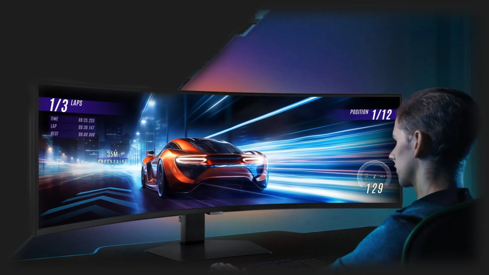 Ігровий монітор Samsung 48" Odyssey G9 (LS49CG954EIXCI)
