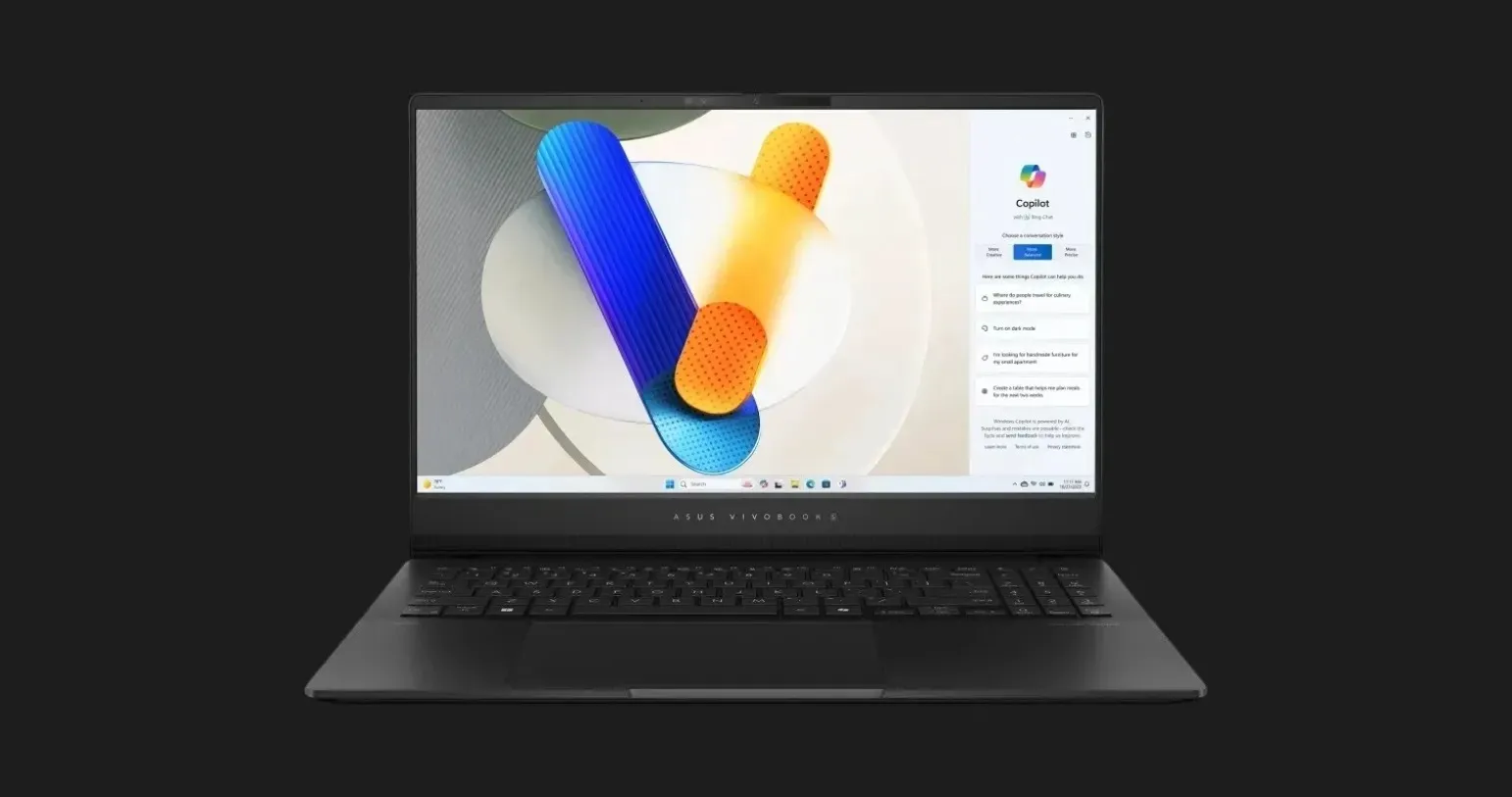 Ноутбук ASUS Vivobook S 15 OLED M5506NA-MA012 (Ryzen 5/ 16GB/ 1TB SSD/ AMD Radeon) (90NB14D2-M000M0) (UA)