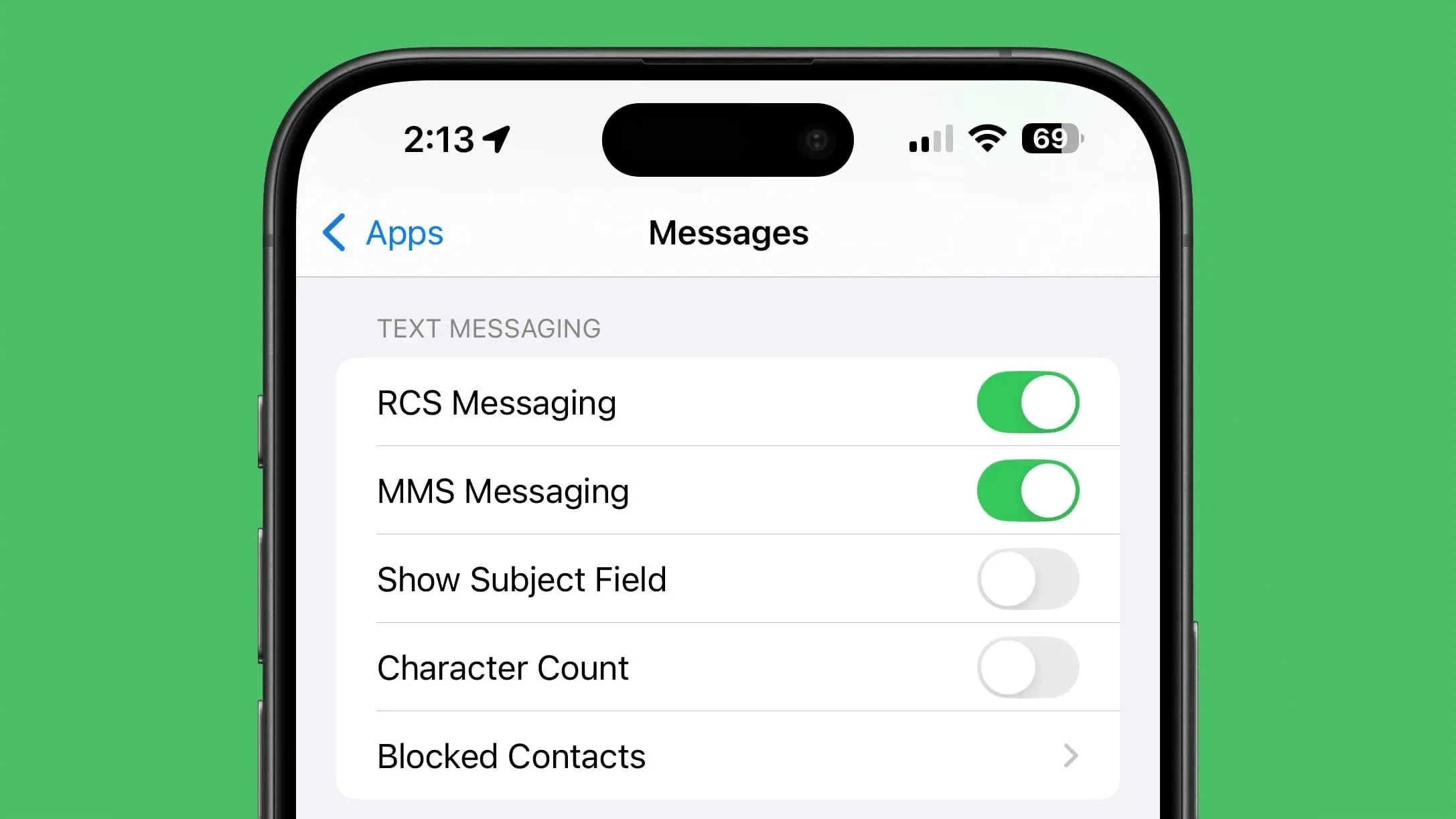 RCS в iOS 18