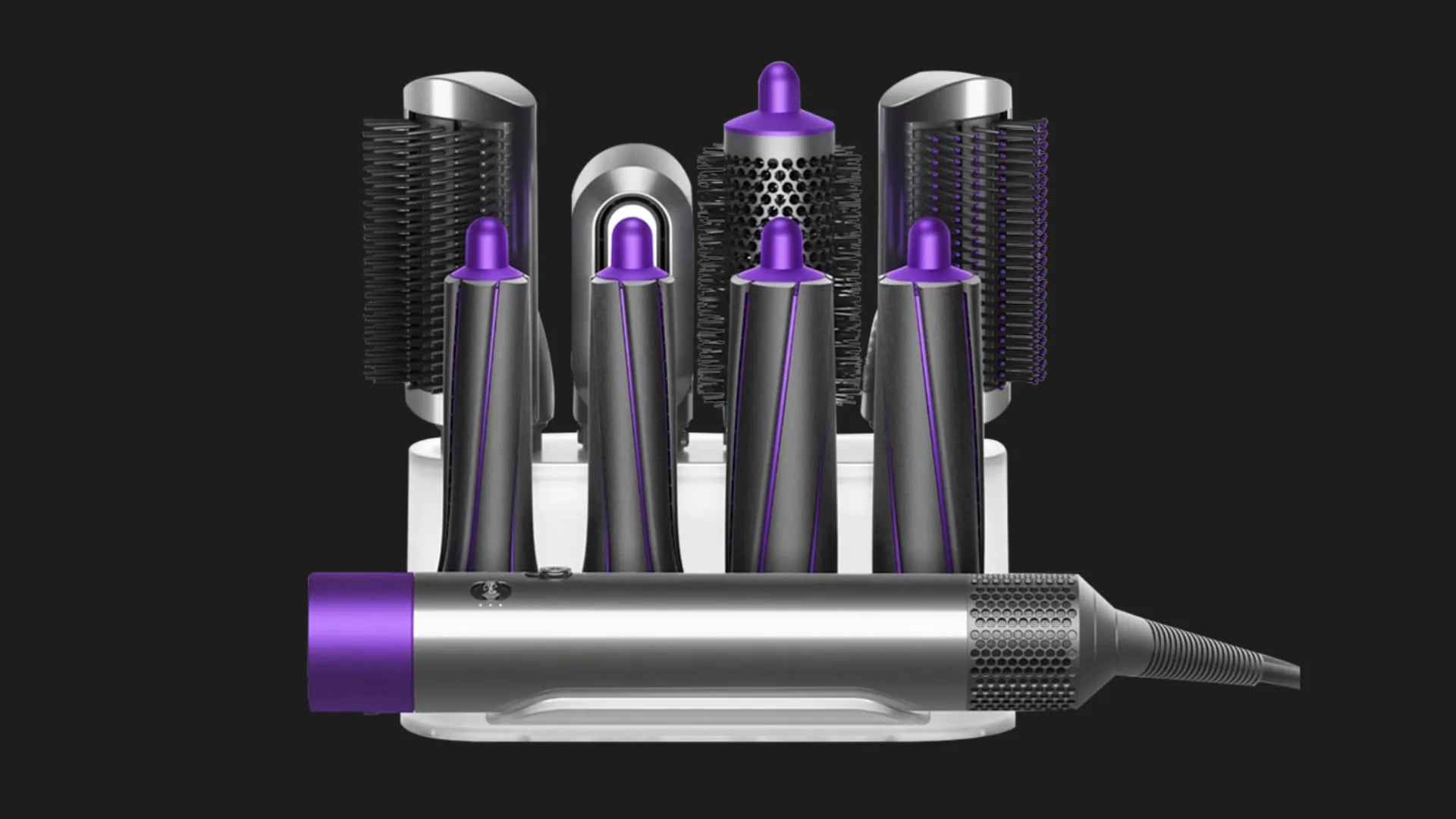 Підставка для стайлера Dyson Display Stand (White/Purple)