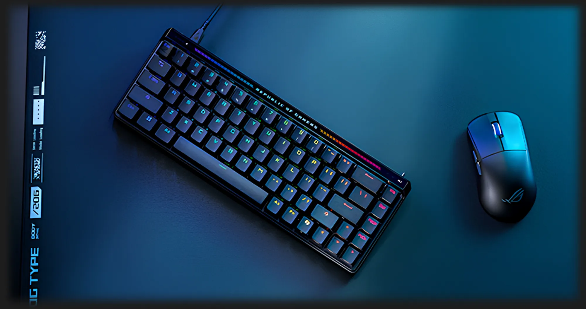 Клавіатура ігрова ASUS ROG Falchion Ace HFX (Black)