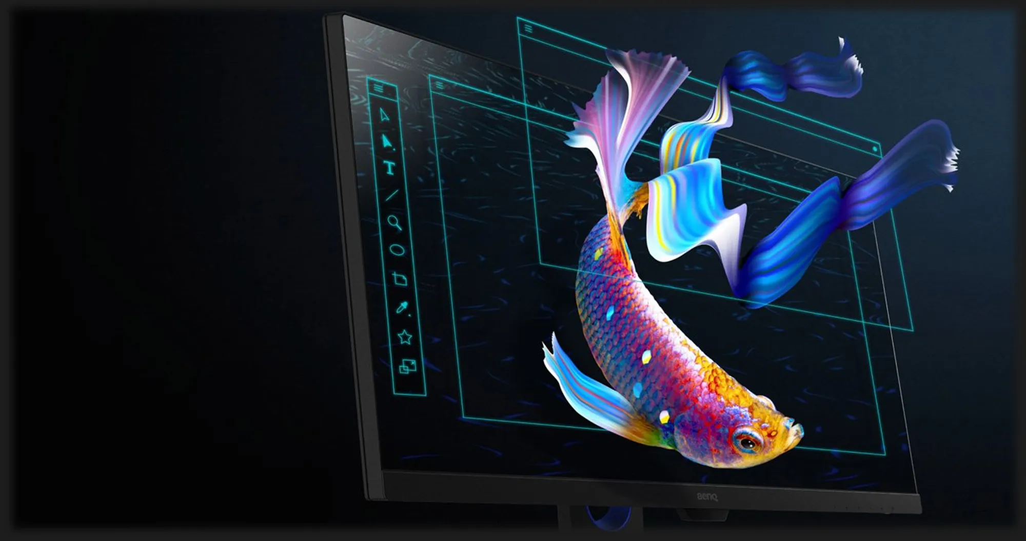 Монитор BenQ 27" PD2705UA (9H.LKDLA.TPE)