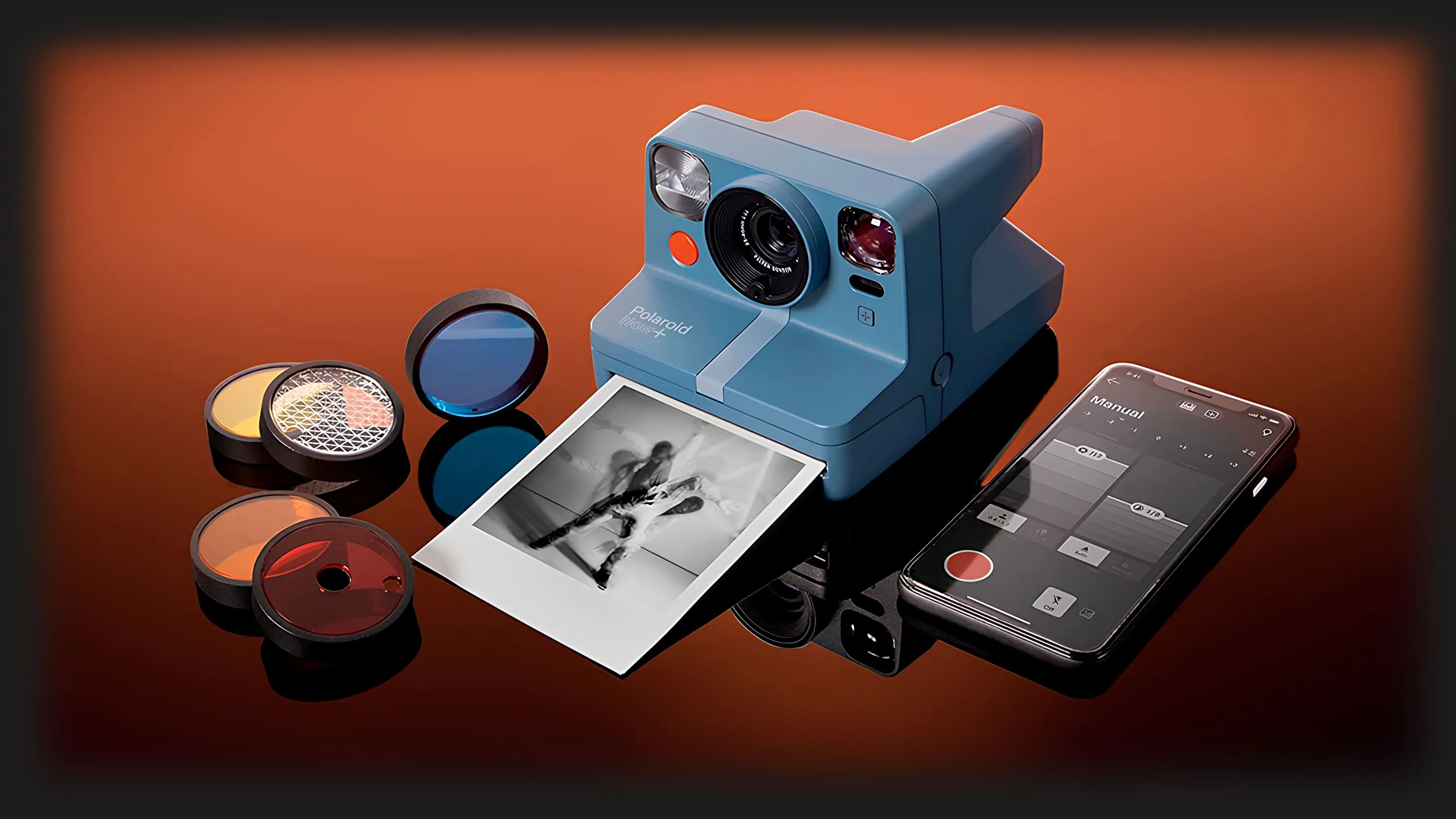 Фотокамера Polaroid Now+ Gen 2 (5 lens filters) (Black)