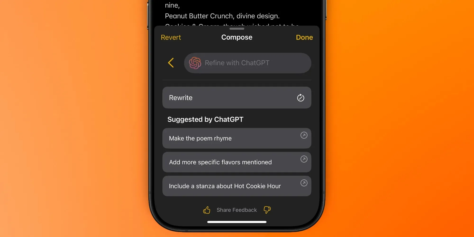Apple Intelligence в Notes