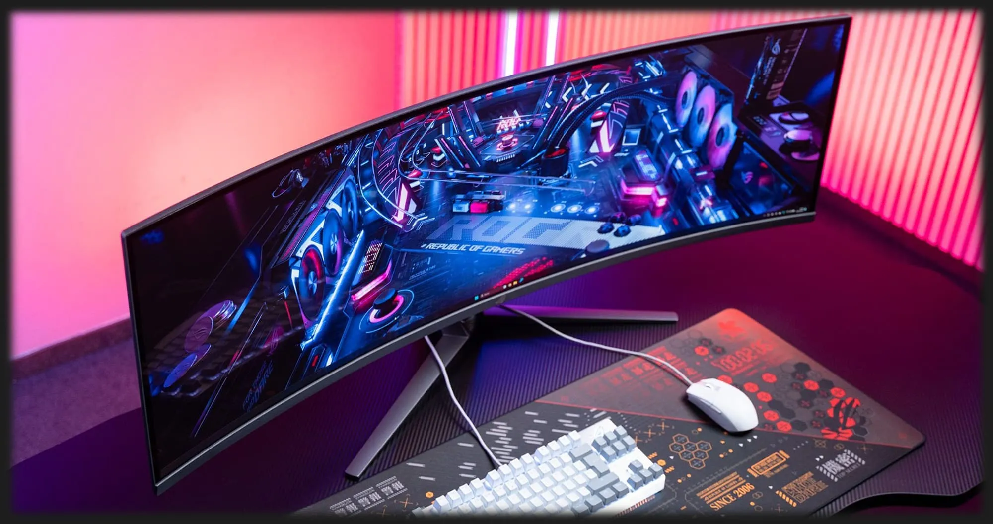 Игровой монитор Asus 49&quot; ROG Swift PG49WCD