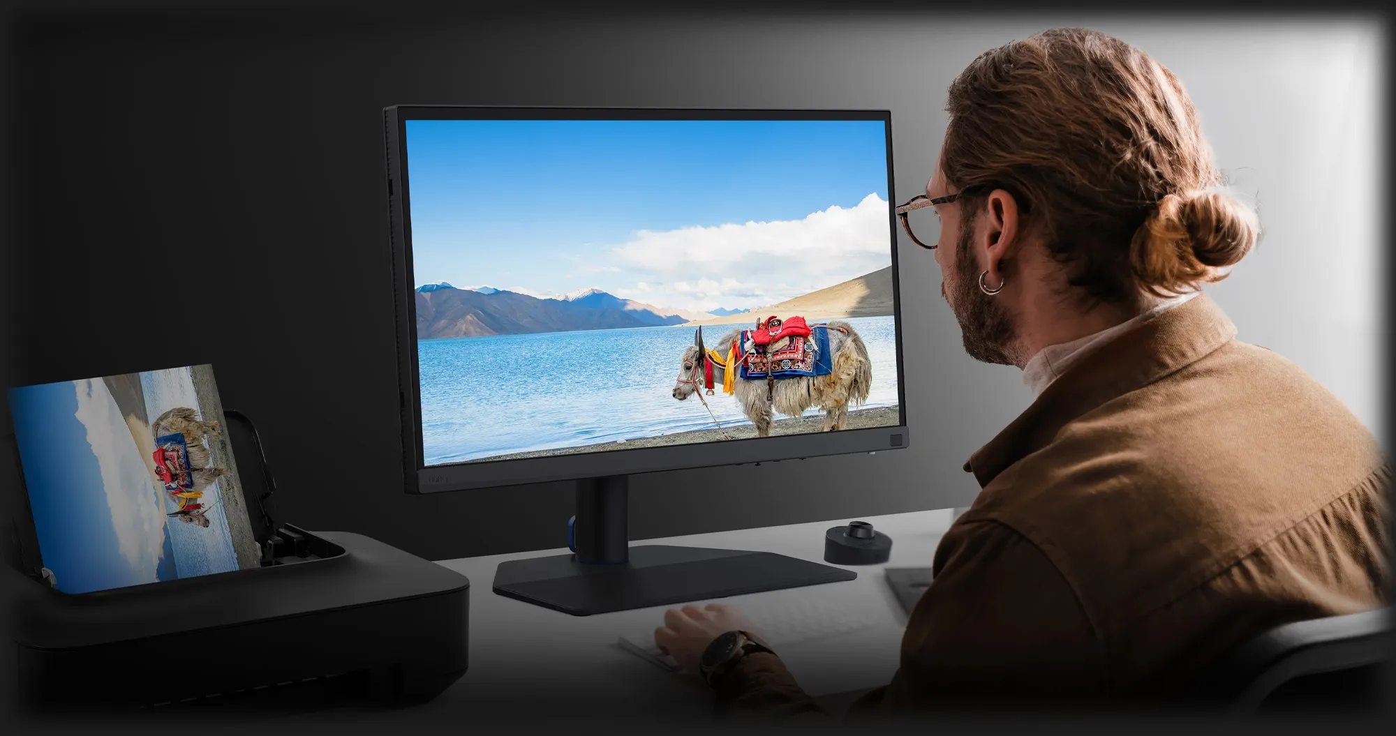 Монітор BenQ 27" SW272U (9H.LLFLB.QBE)