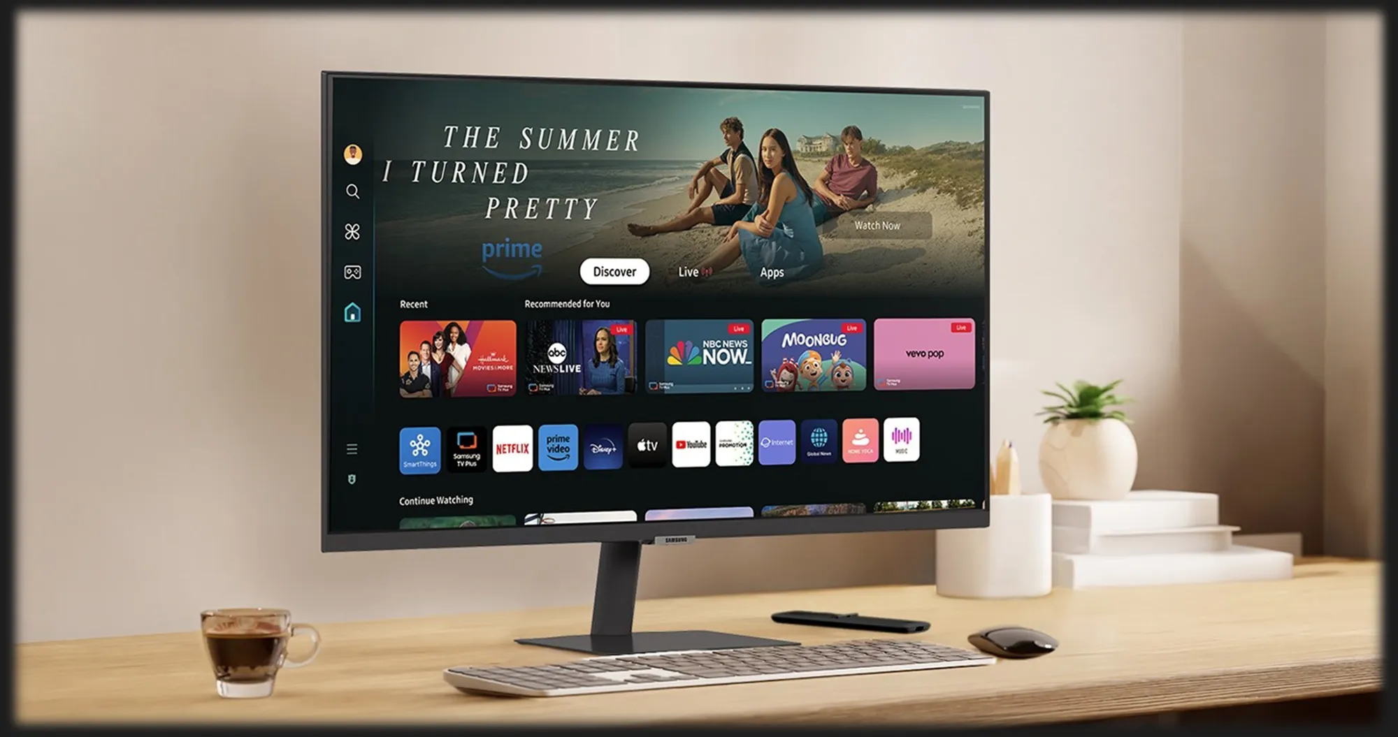 Монитор Samsung 32" Smart M7 M70D UHD