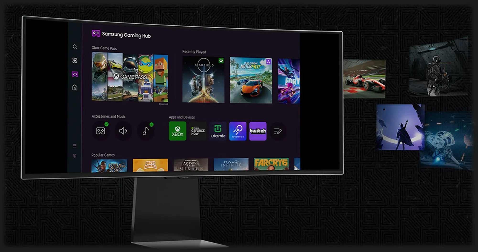 Монитор игровой Samsung 34&quot; Odyssey OLED G8 SMART