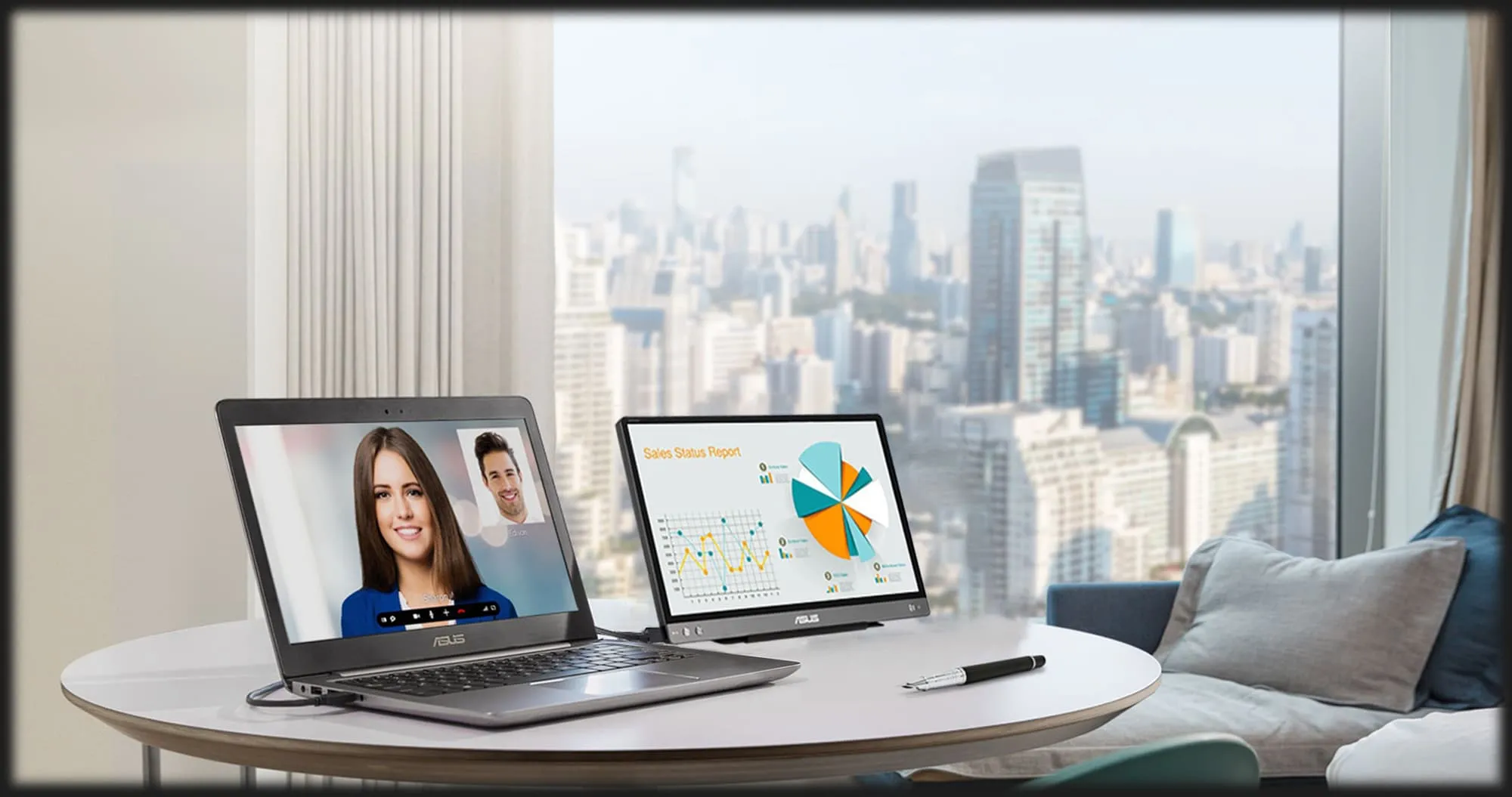 Монітор ASUS 15.6" ZenScreen MB166C IPS 60Hz 90LM07D3-B01170 (UA)