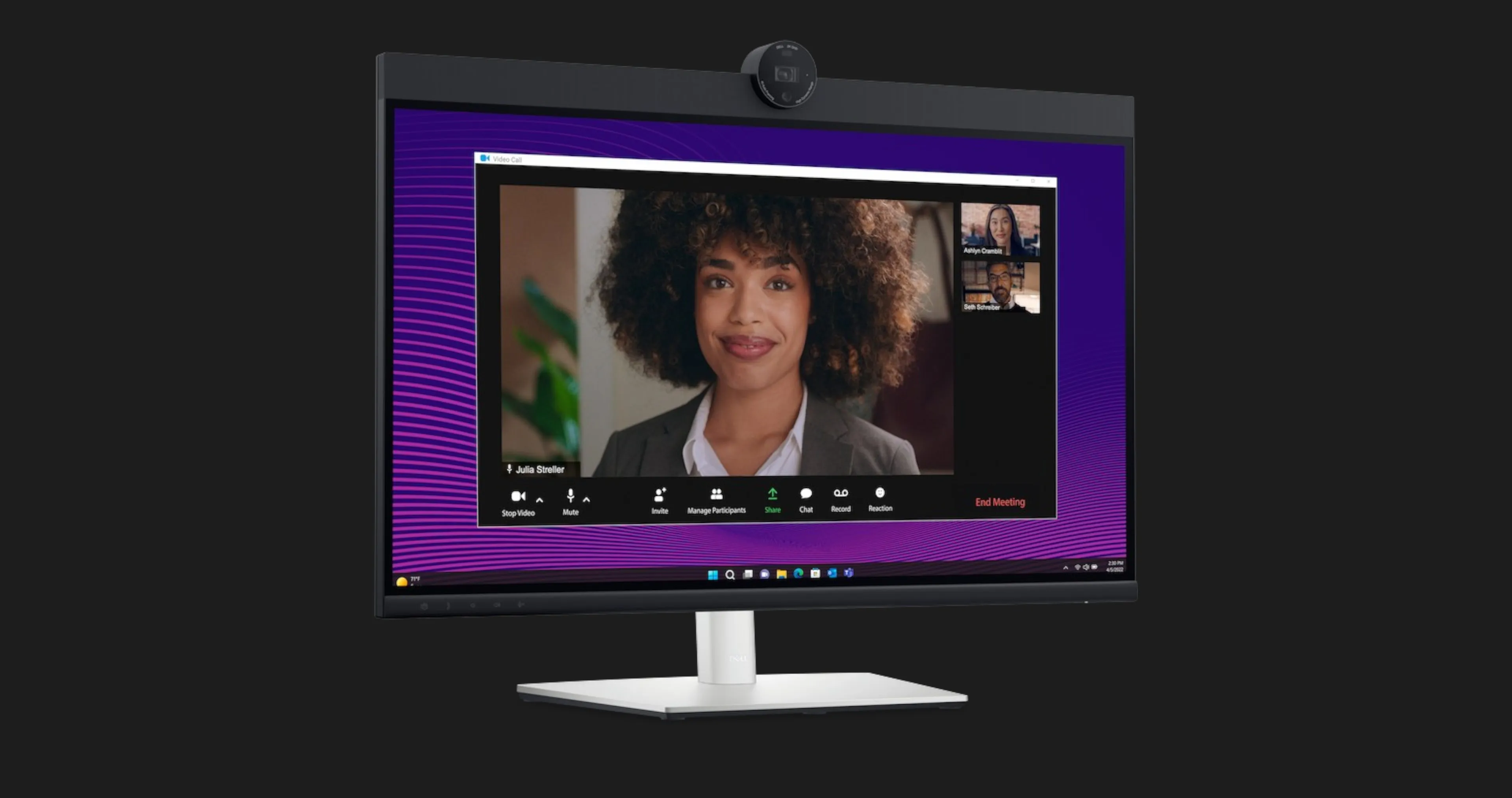 Монитор Dell 27" Video Conferencing P2724DEB