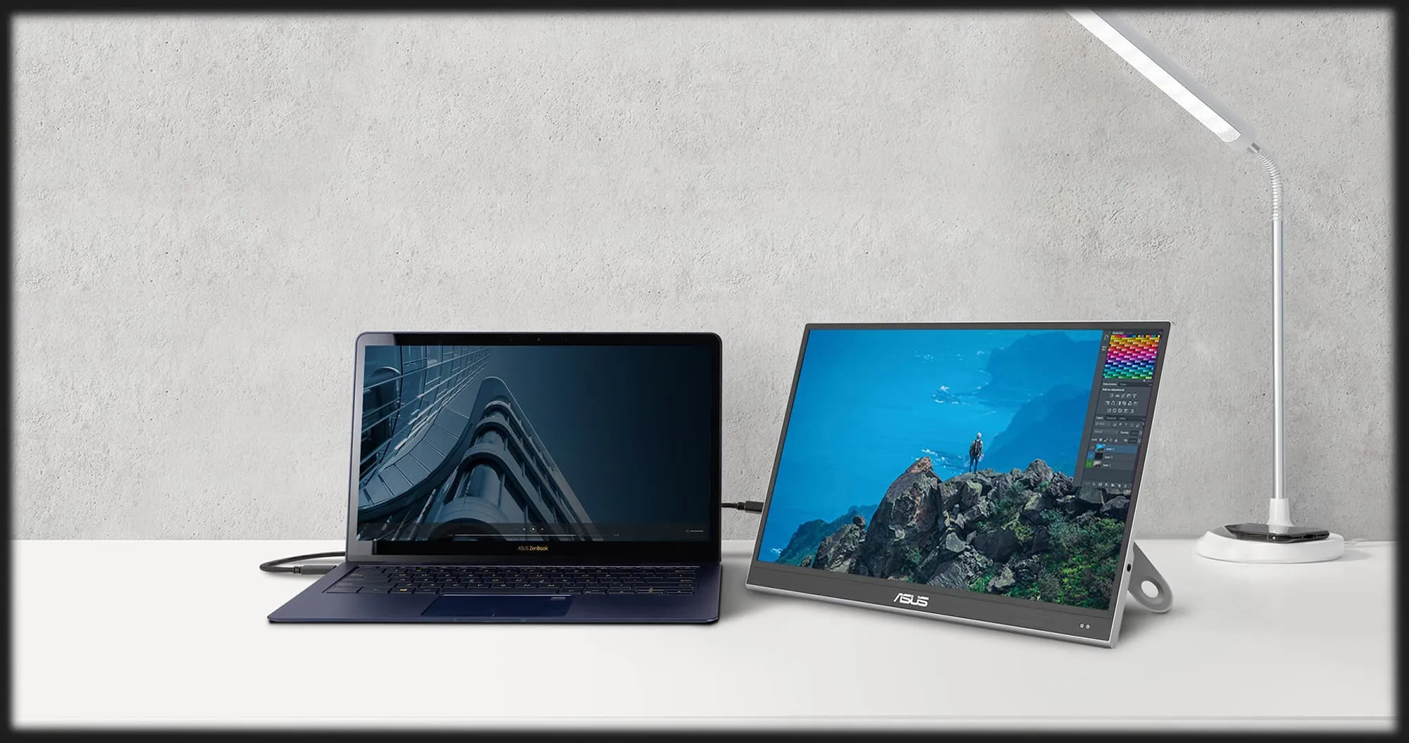 Монітор ASUS 15.6" ZenScreen MQ16AHE OLED 60Hz 90LM07SV-B02170 (UA)