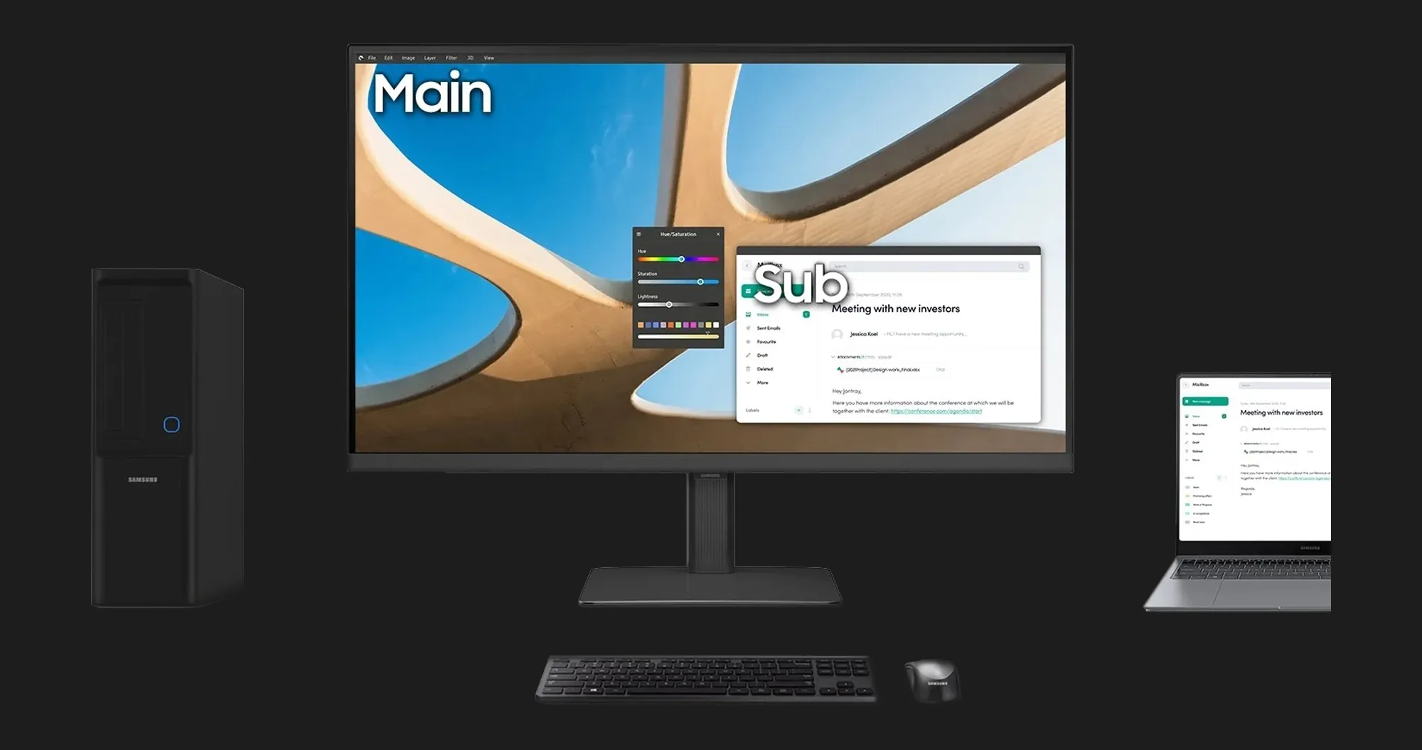 Монітор SAMSUNG 27" ViewFinity S27D604UAIXCI
