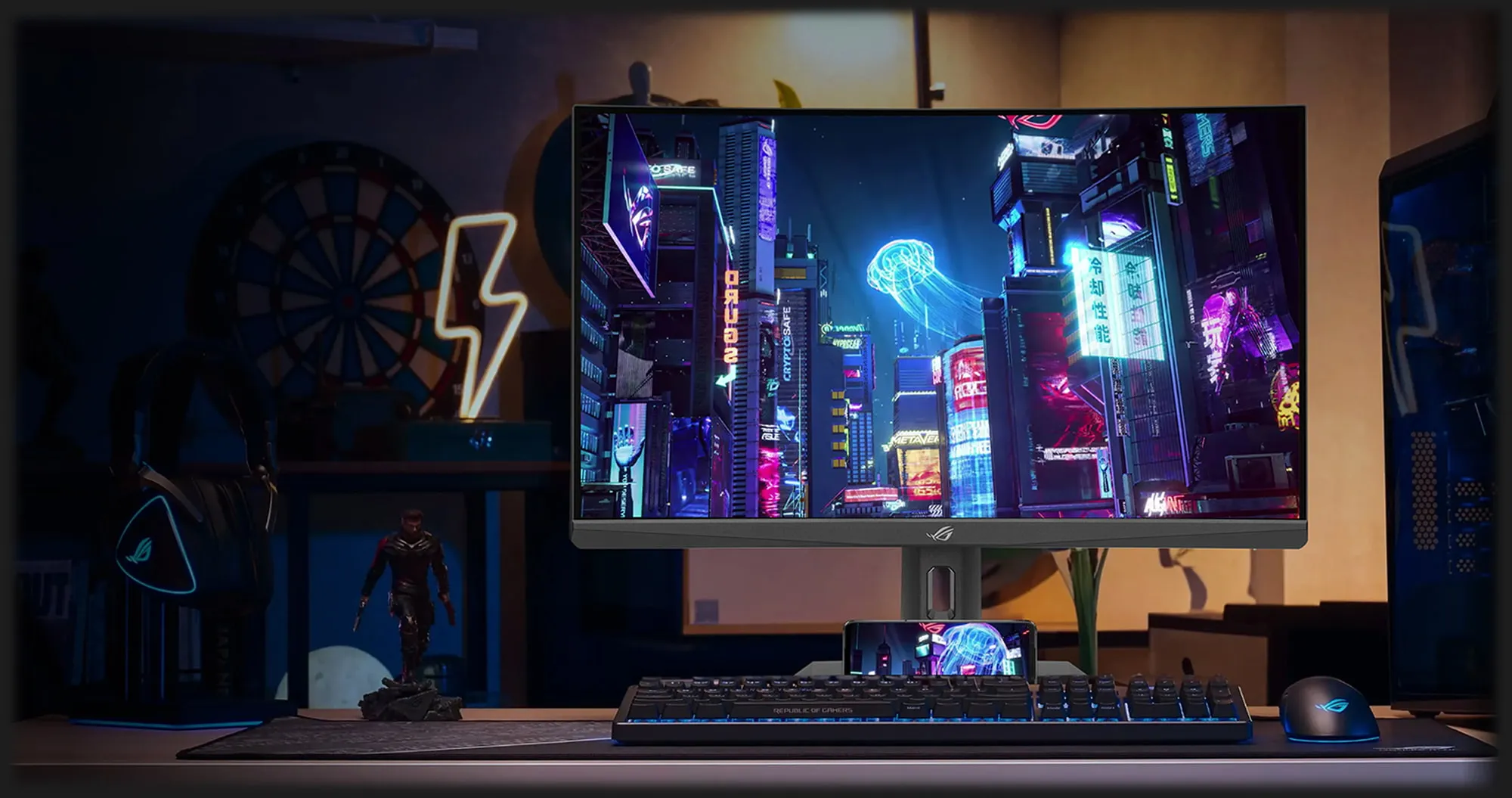 Монітор ASUS 31.5&quot; ROG Strix XG32WCMS
