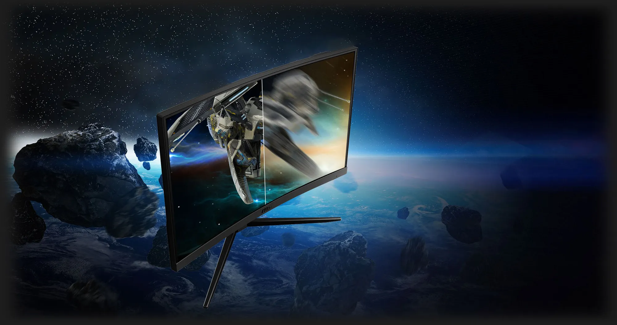 Ігровий монітор MSI 31.5" G32CQ5P (9S6-3DB44H-027)