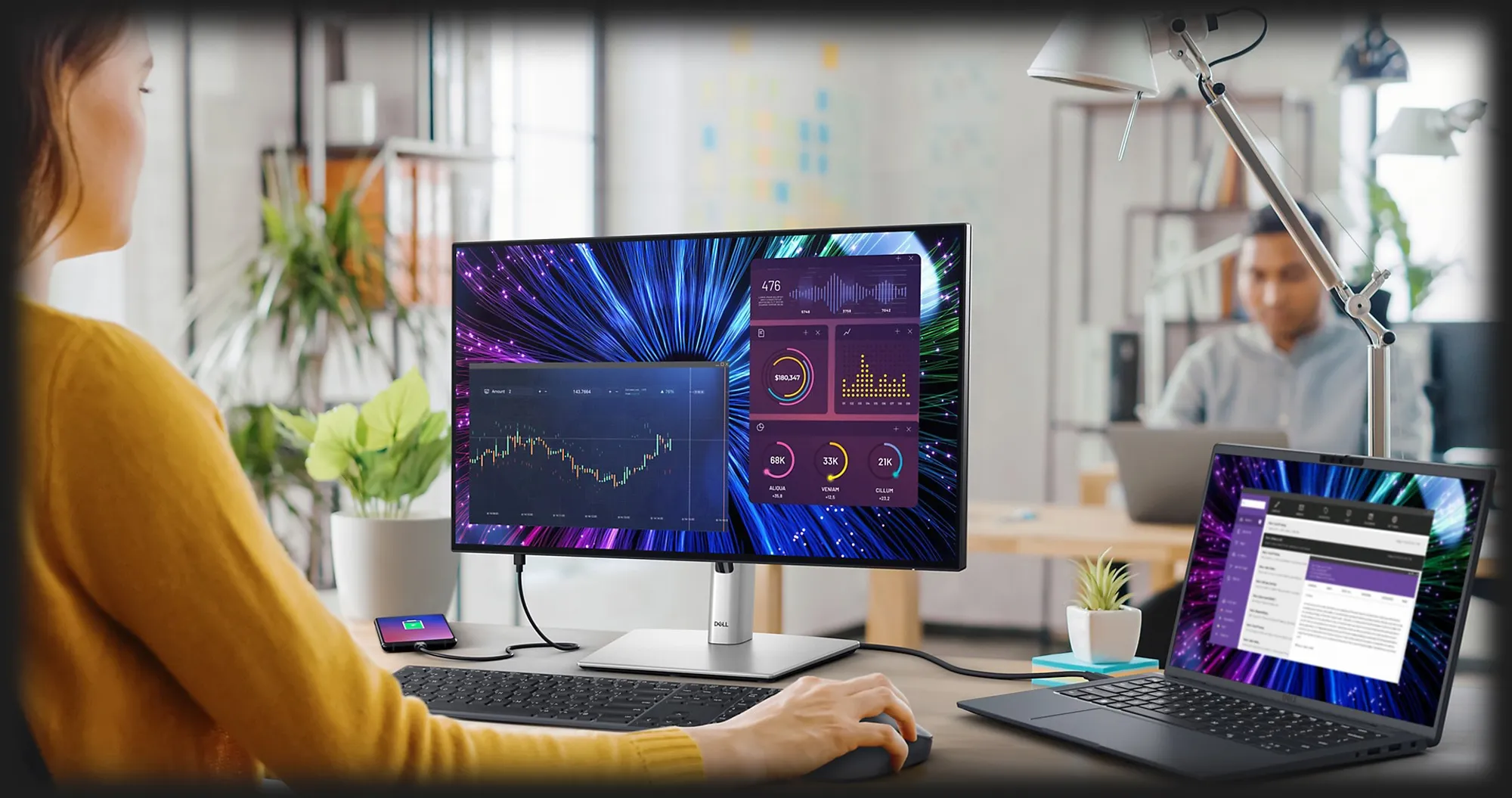 Монітор Dell 23.8" UltraSharp U2424HE