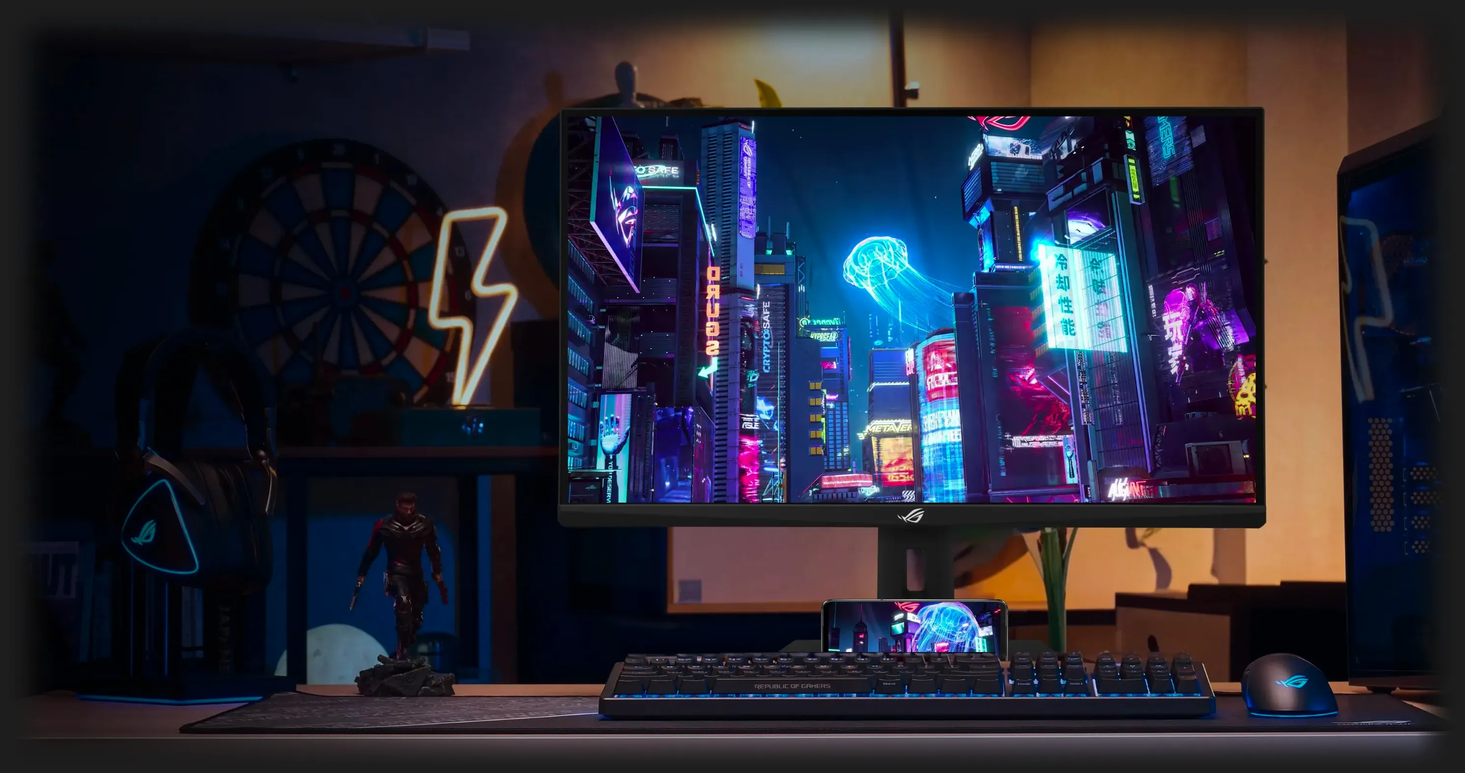 Ігровий монітор Asus 27" ROG Strix XG27WCS