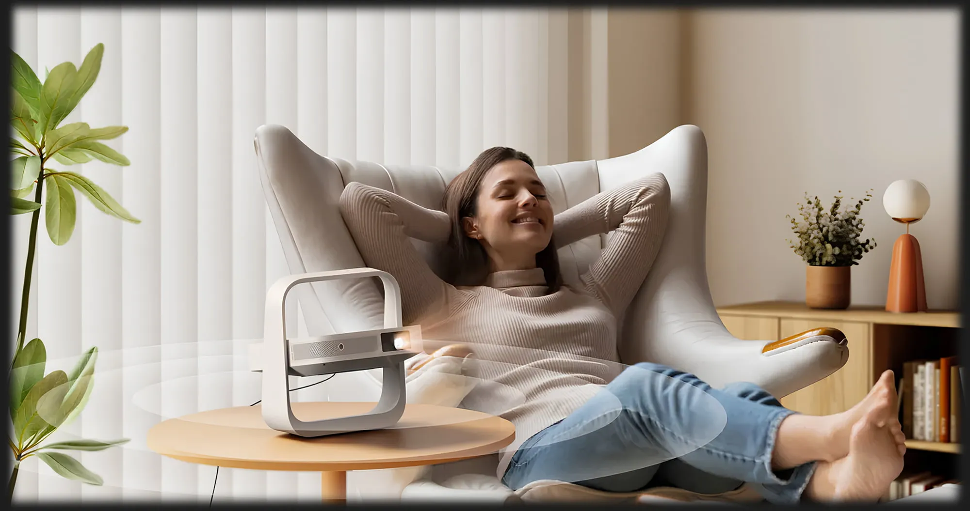 Проектор для дому XGIMI Elfin Flip (WK03C) (White) (UA)