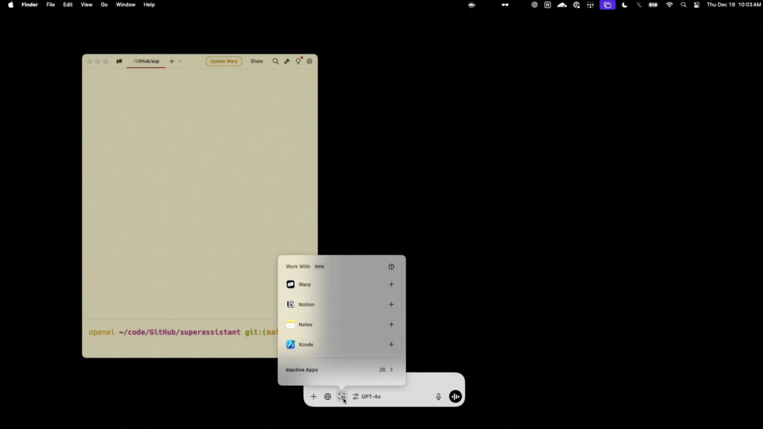 ChatGPT з Apple Notes