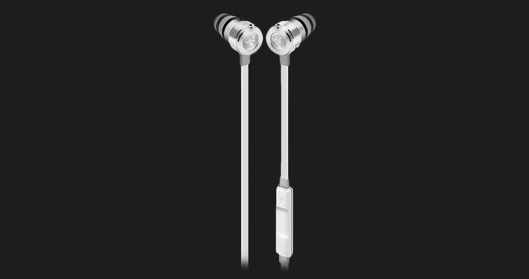 Гарнітура RAZER Hammerhead for IOS (Mercury) (RZ04-02090200-R3M1) (UA)