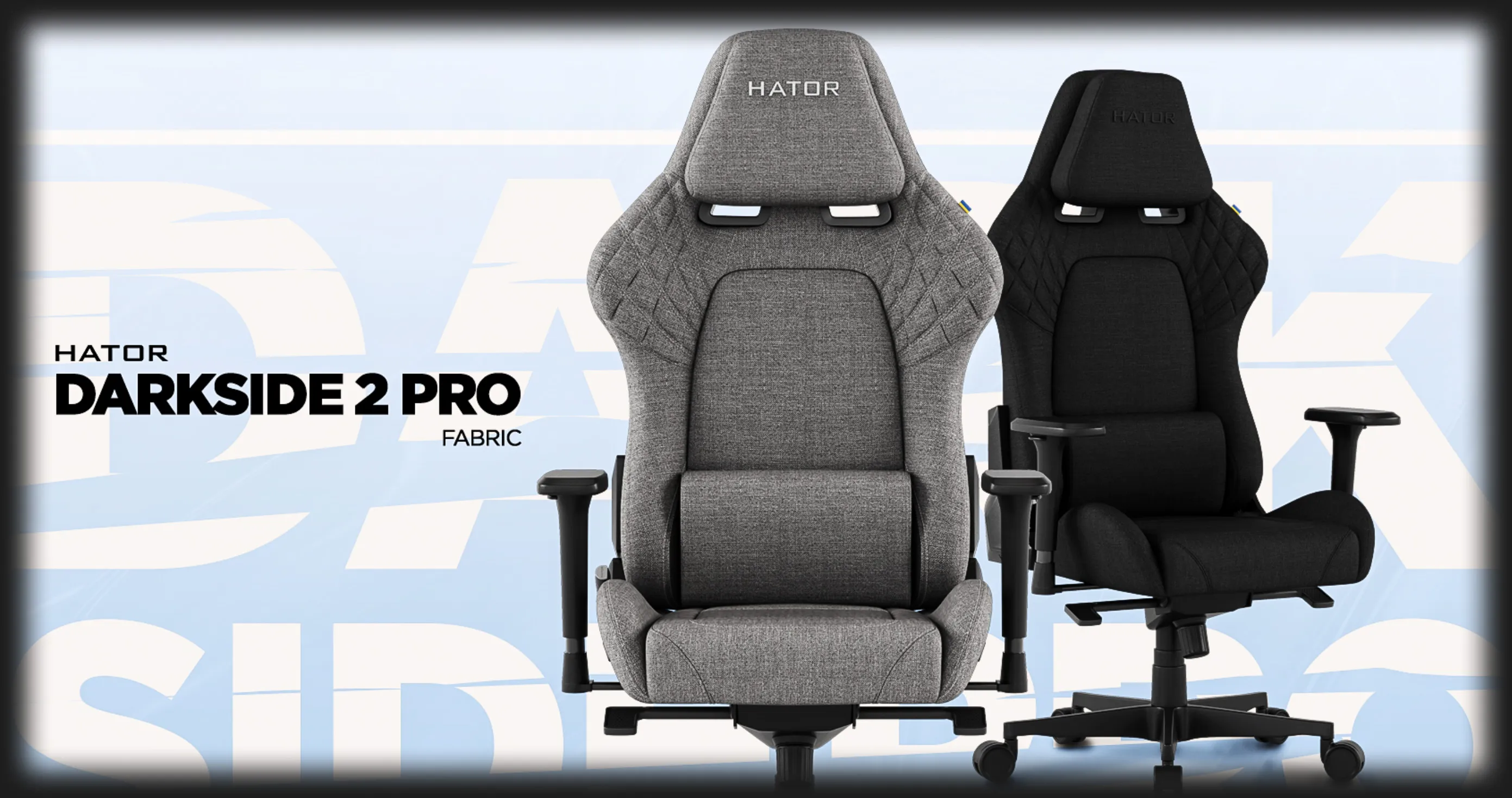 Крісло для геймерів HATOR Darkside 2 PRO Fabric (Black) (HTC1500) (UA)