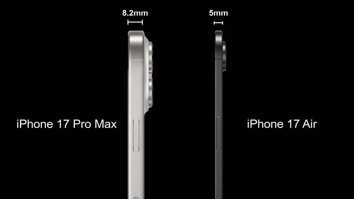Ціна iPhone 17 Air 