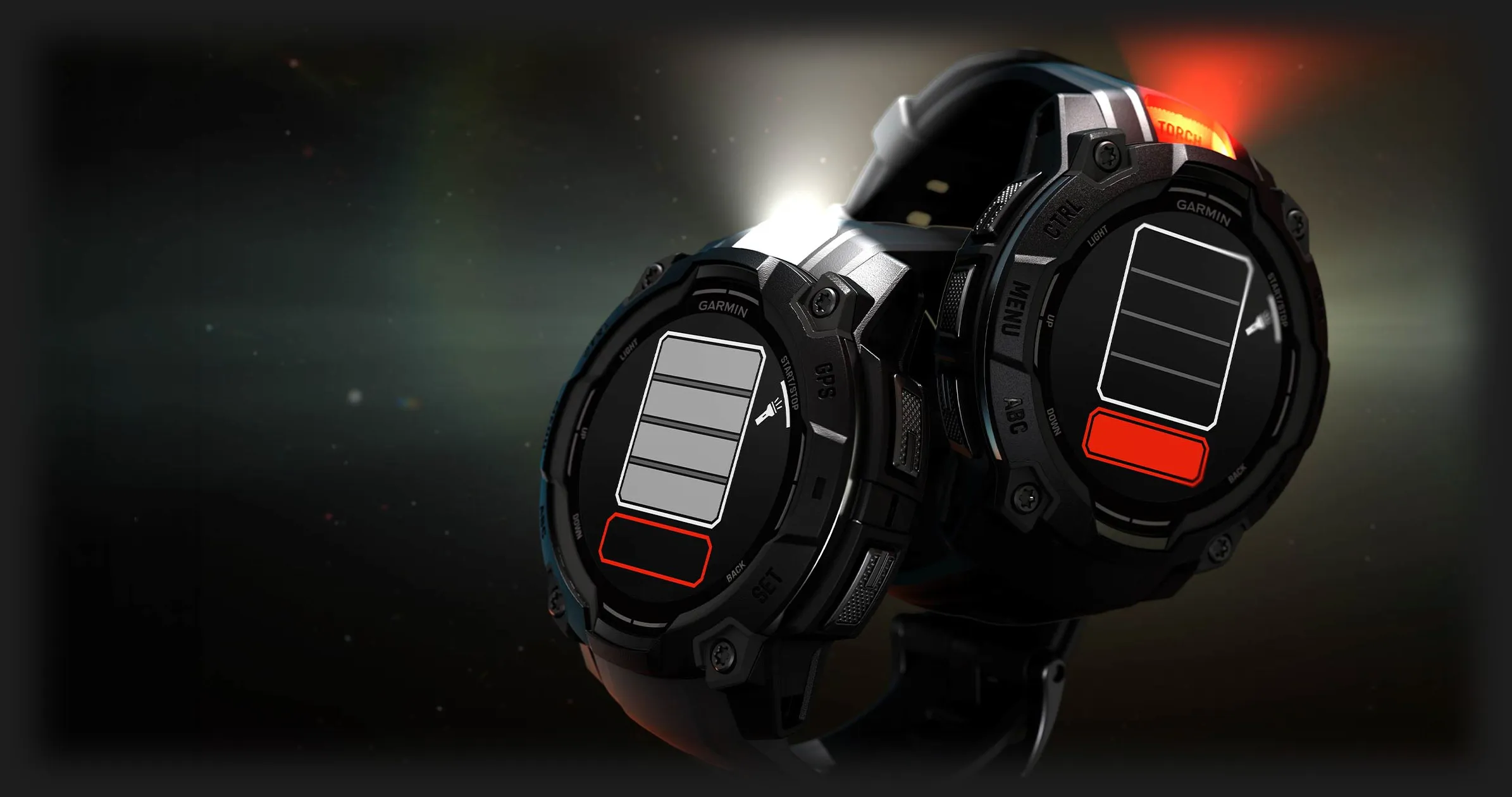 Garmin Instinct 3 45mm AMOLED Black with Black Band