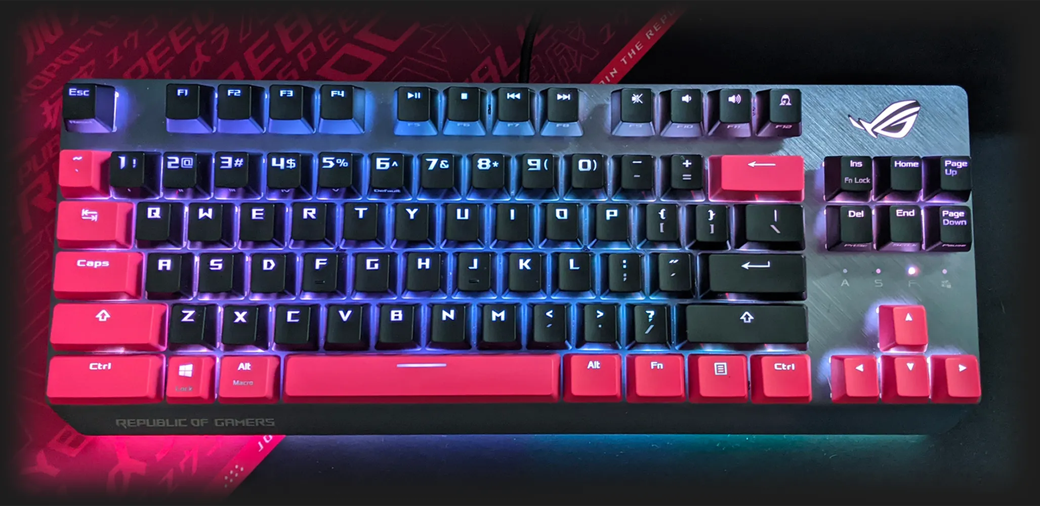 Игровые клавиатуры Asus