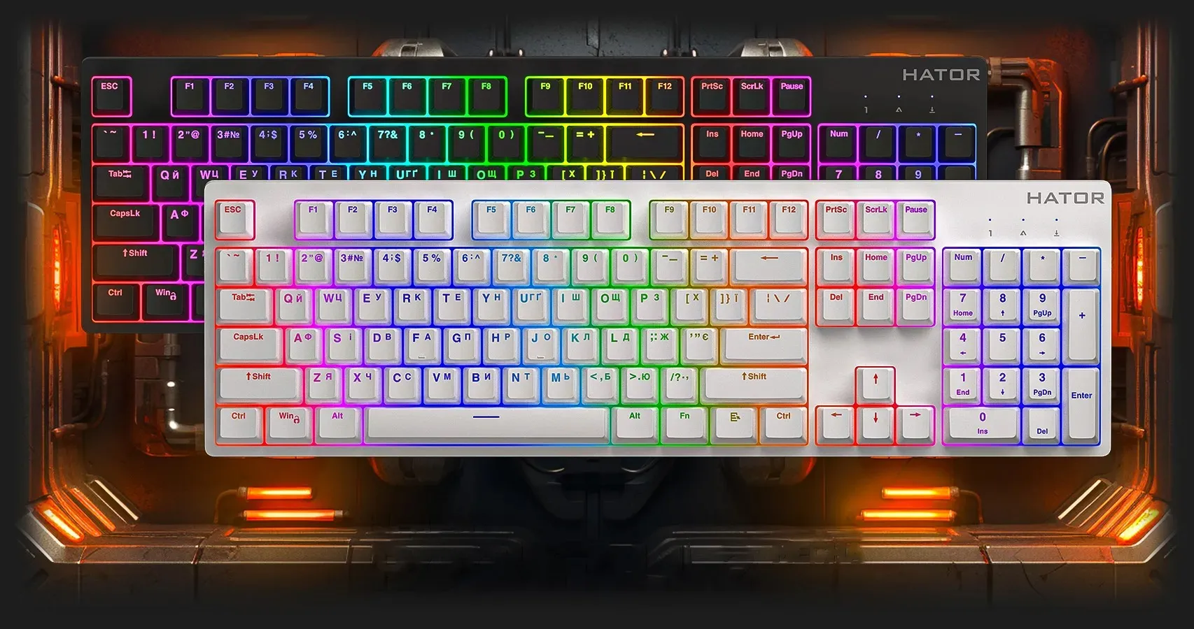 Игровые клавиатуры Hator