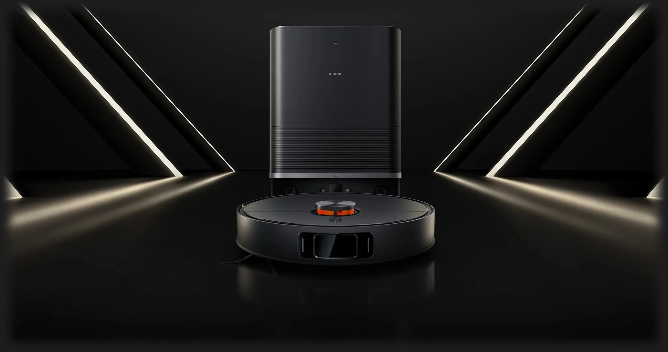 Робот-пилосос Xiaomi Robot Vacuum X20 Max (Black) (UА)
