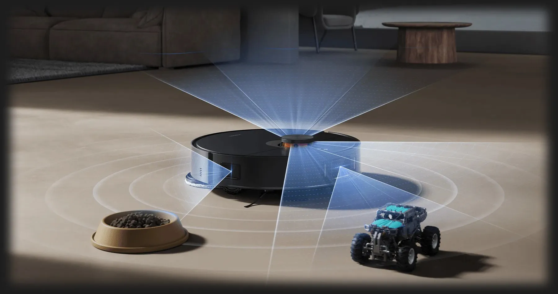 Робот-пилосос Xiaomi Robot Vacuum X20 Max (Black) (UА)