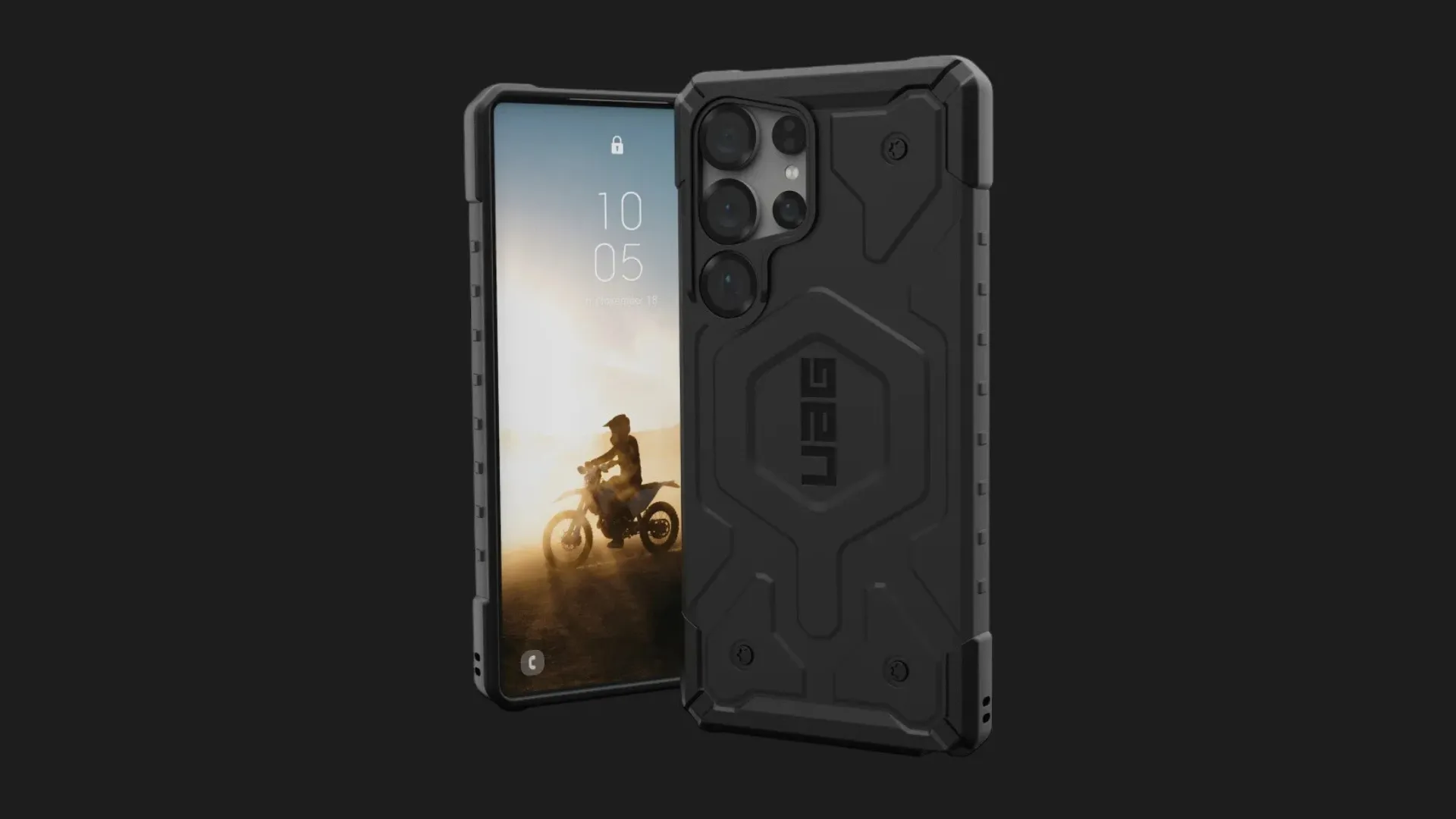 Чехол UAG Pathfinder для Samsung Galaxy S25 Ultra (Black)