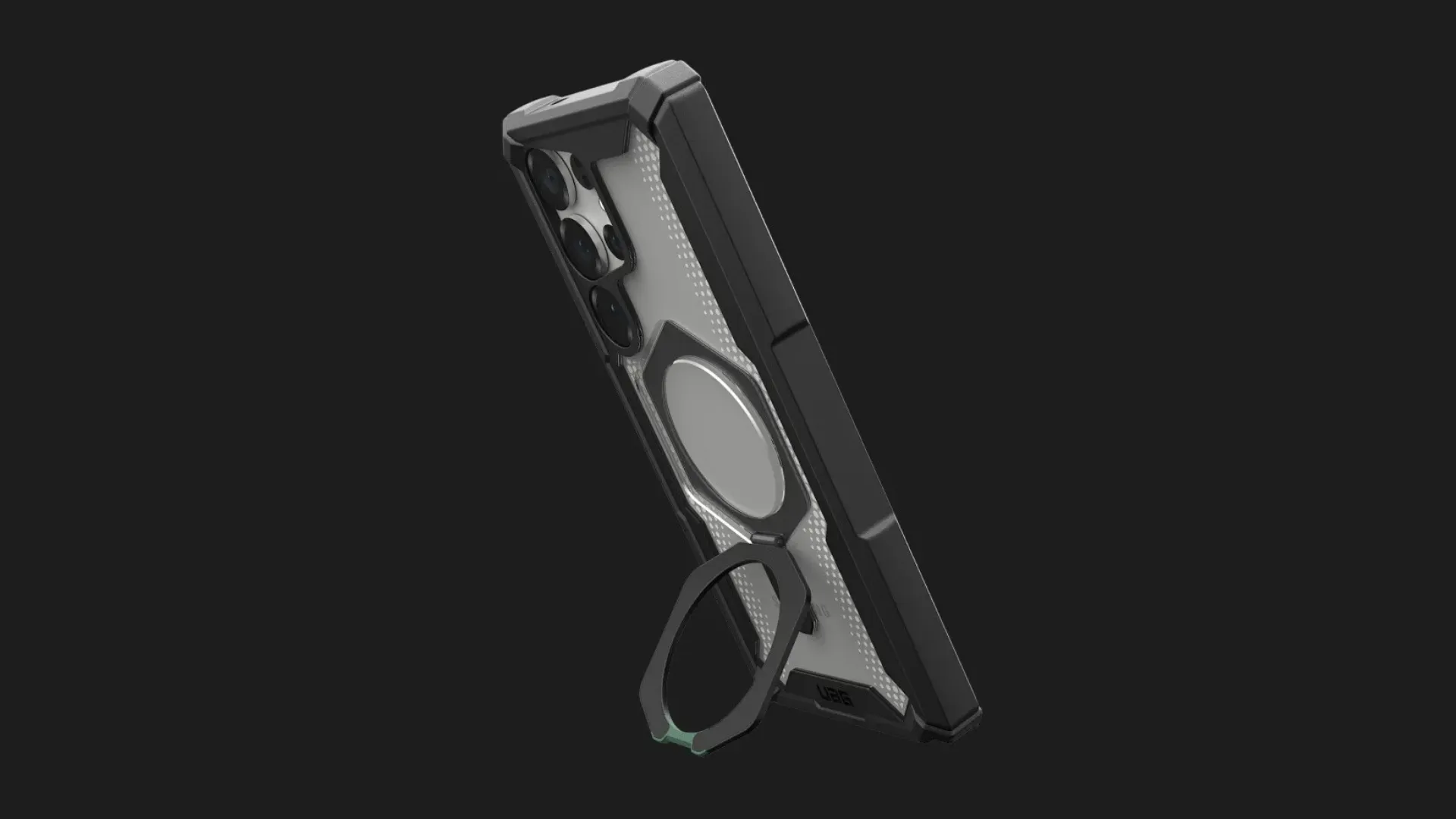 Чехол UAG Plasma XTE with Magnet для Samsung Galaxy S25 Ultra (Black/Orange)