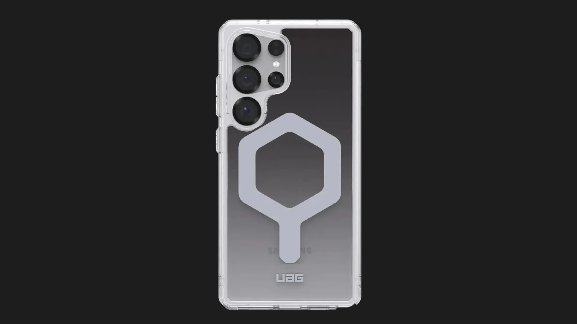 Чехол UAG Plyo with Magnet для Samsung Galaxy S25 Ultra (Black/Clear Ombre)