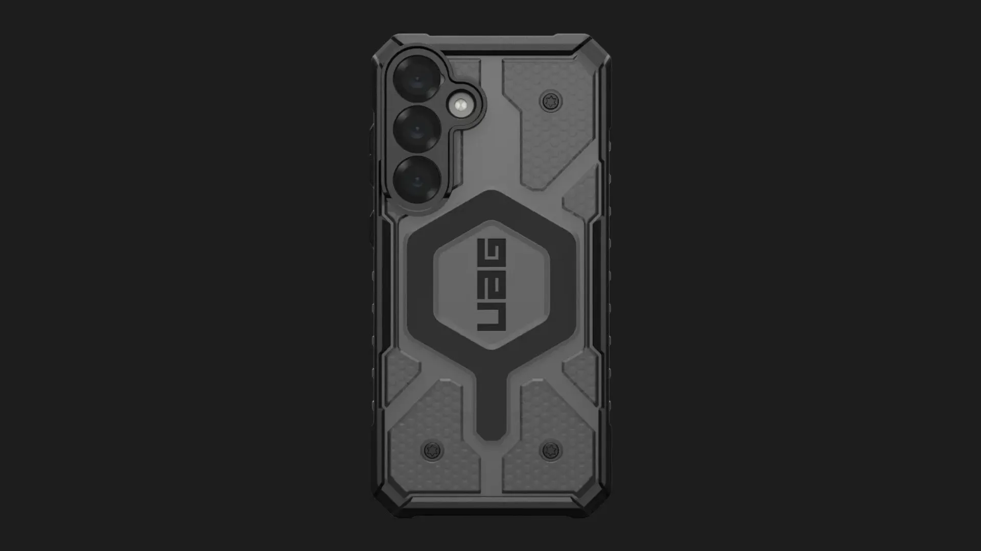 Чехол UAG Pathfinder Clear with Magnet для Samsung Galaxy S25+ (Ash)