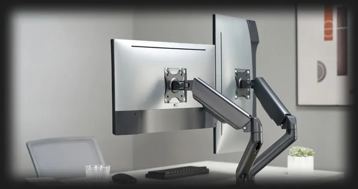 Настольный крепеж для мониторов OfficePro 17-32" MA412B (Black) (UA)