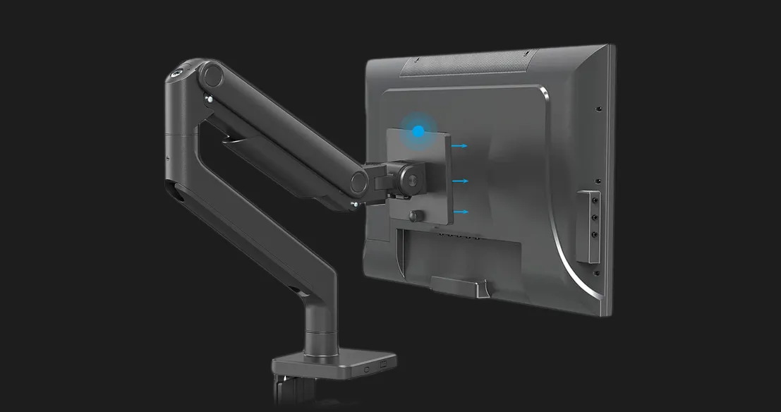 Настільне кріплення для монітора OfficePro 17-49&quot; MA801W (White) (UA)